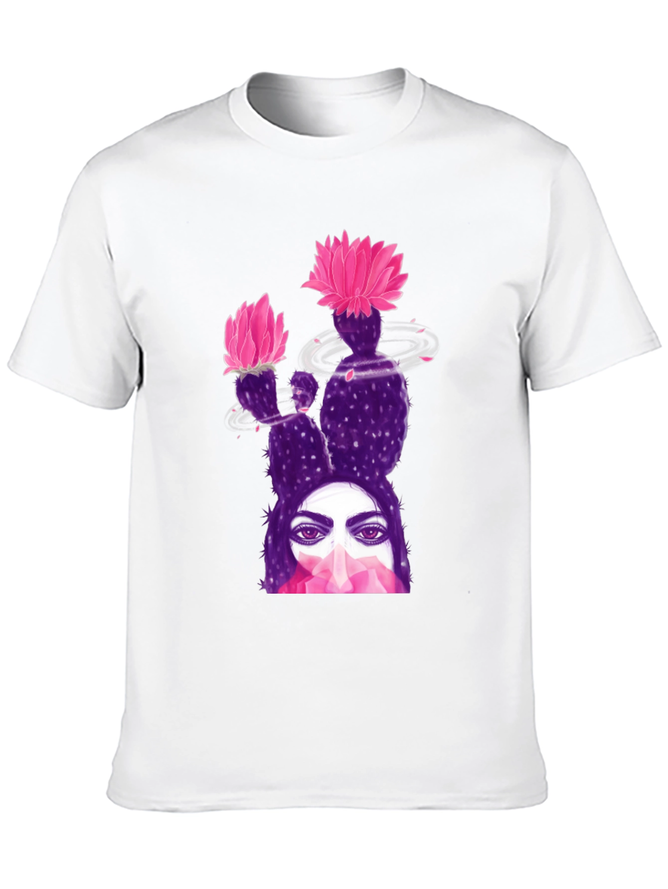 Cactus Woman Graphic Tee - Stylish Comfort