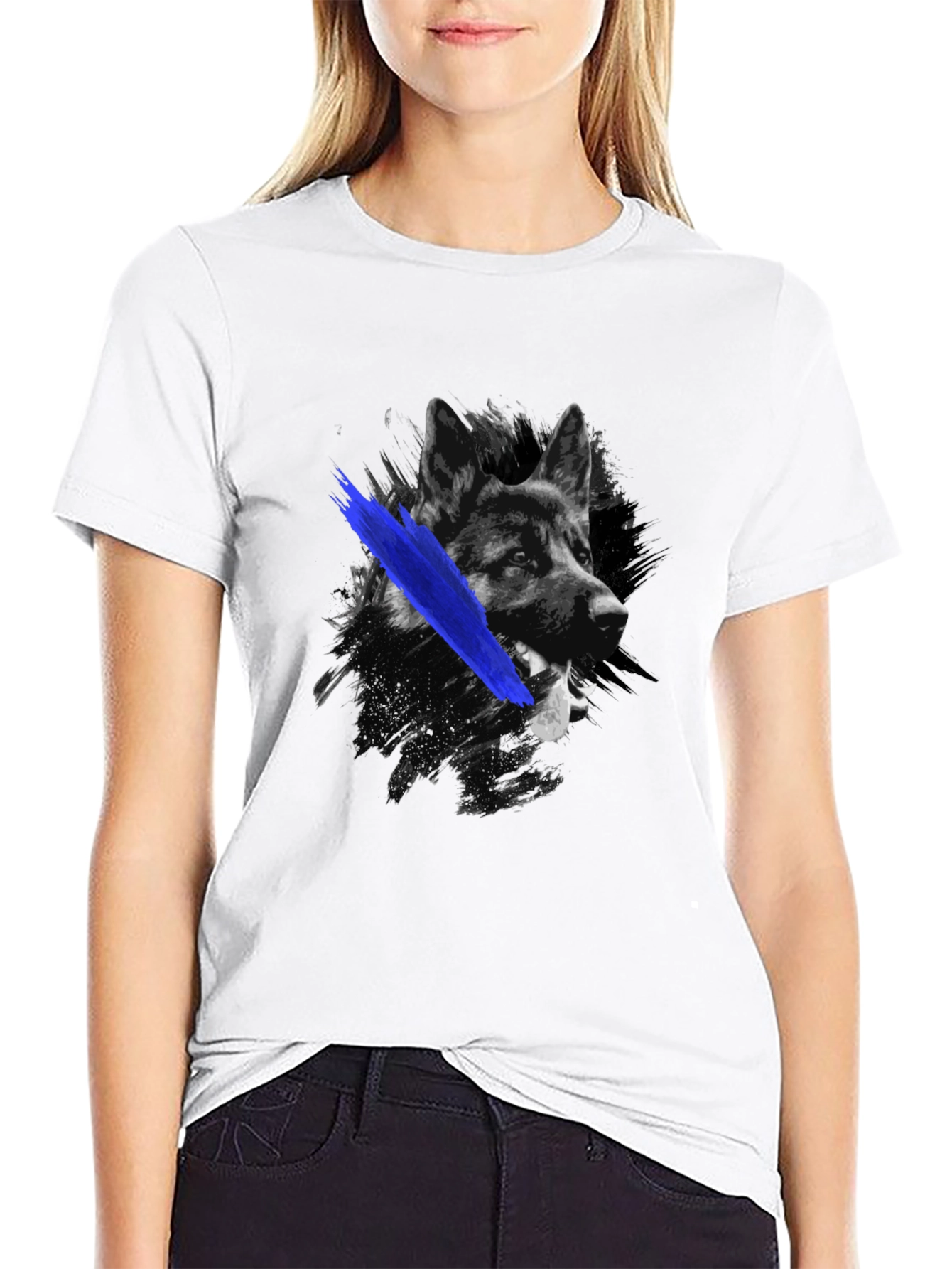 German Shepherd Graphic Tee