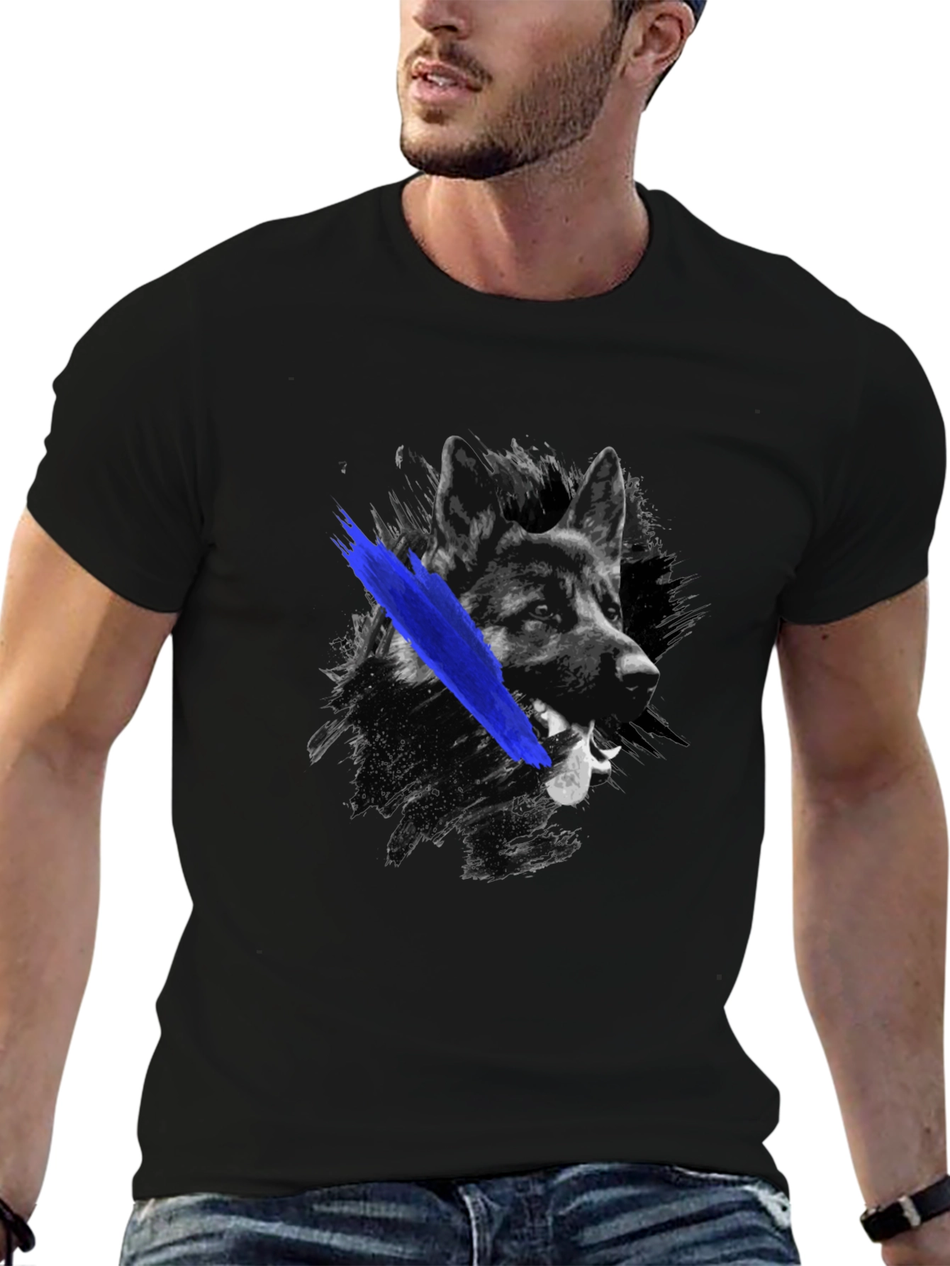 German Shepherd Graphic Tee