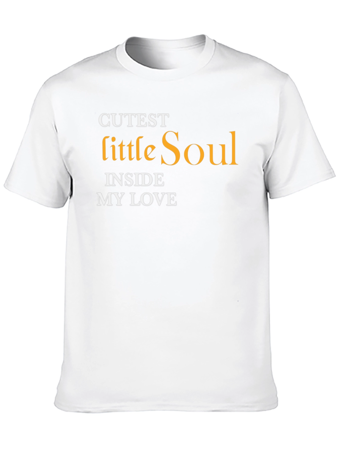 Cutest Little Soul T-Shirt - Black Stylish