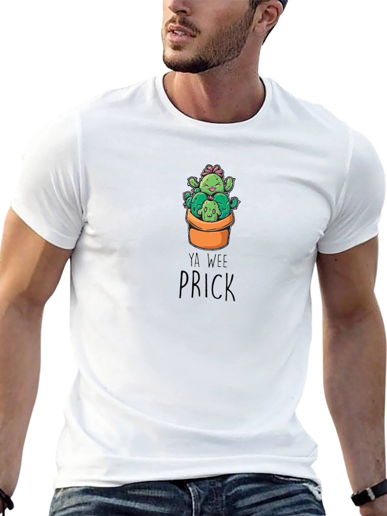 Ya Wee Prick Cactus T-Shirt - Funny Graphic Tee