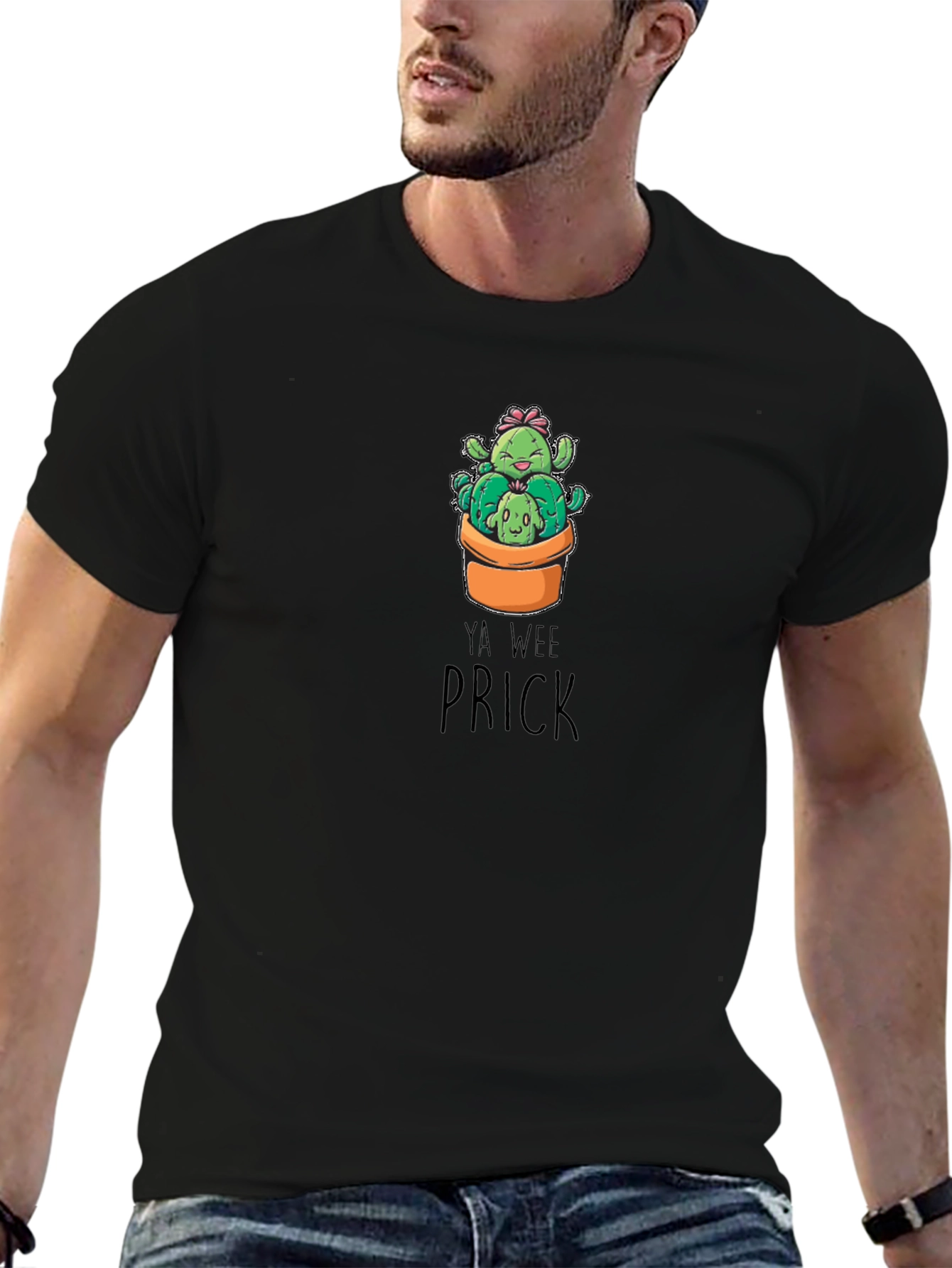 Ya Wee Prick Cactus T-Shirt - Funny Graphic Tee