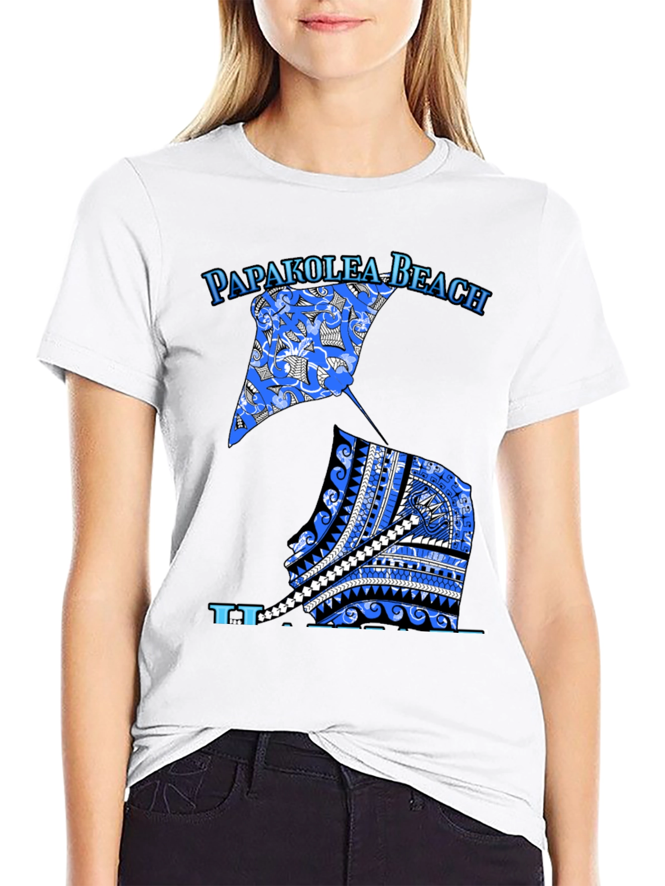 Papakoela Beach Stingray Graphic Tee