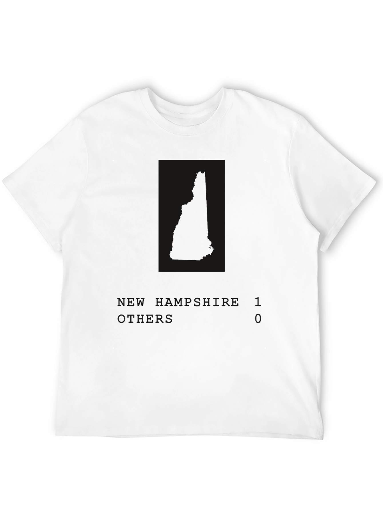 Plain Black Short-Sleeve T-Shirt