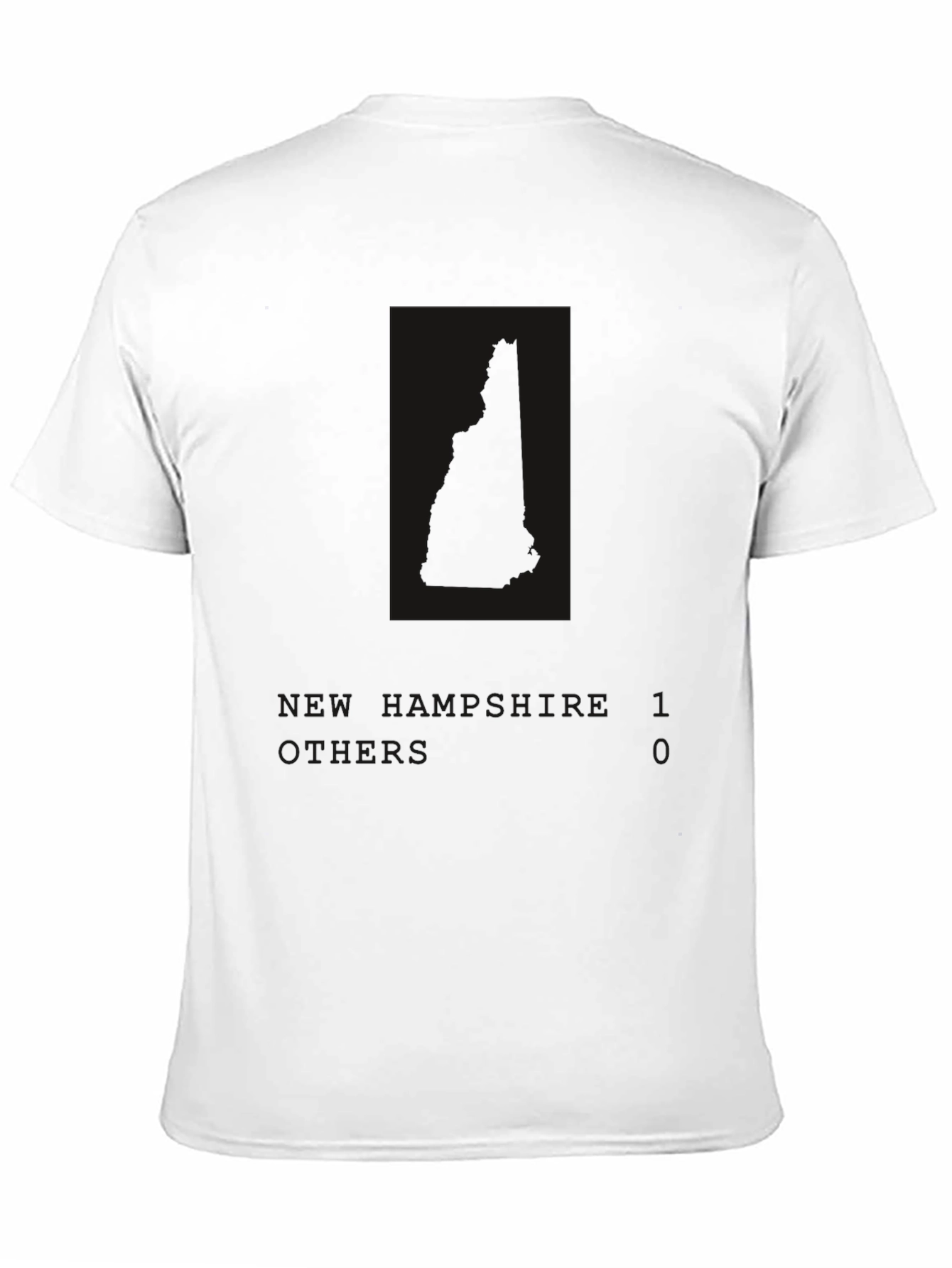 Plain Black Short-Sleeve T-Shirt