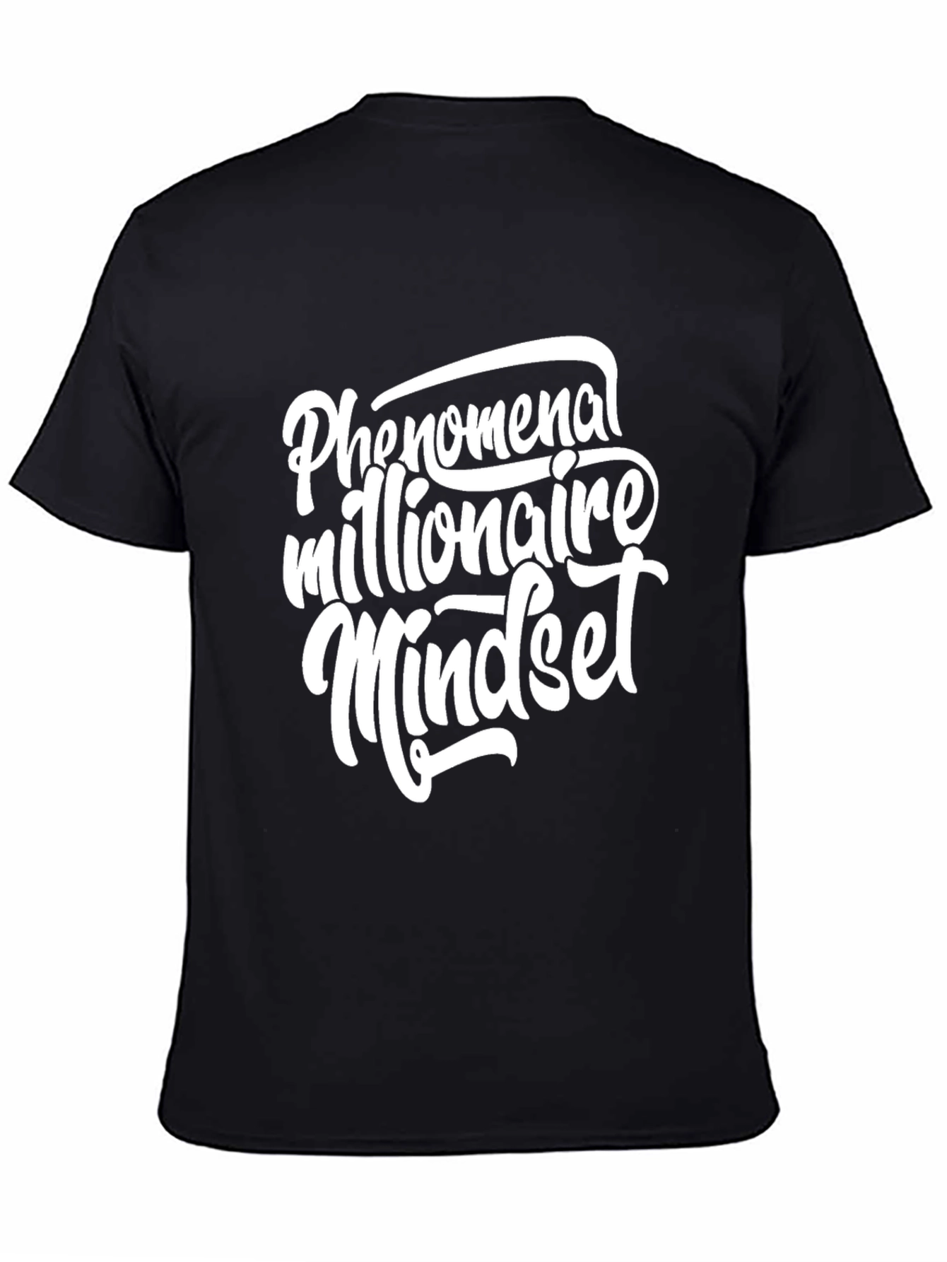 Phenomenal Millionaire Mindset Black T-Shirt
