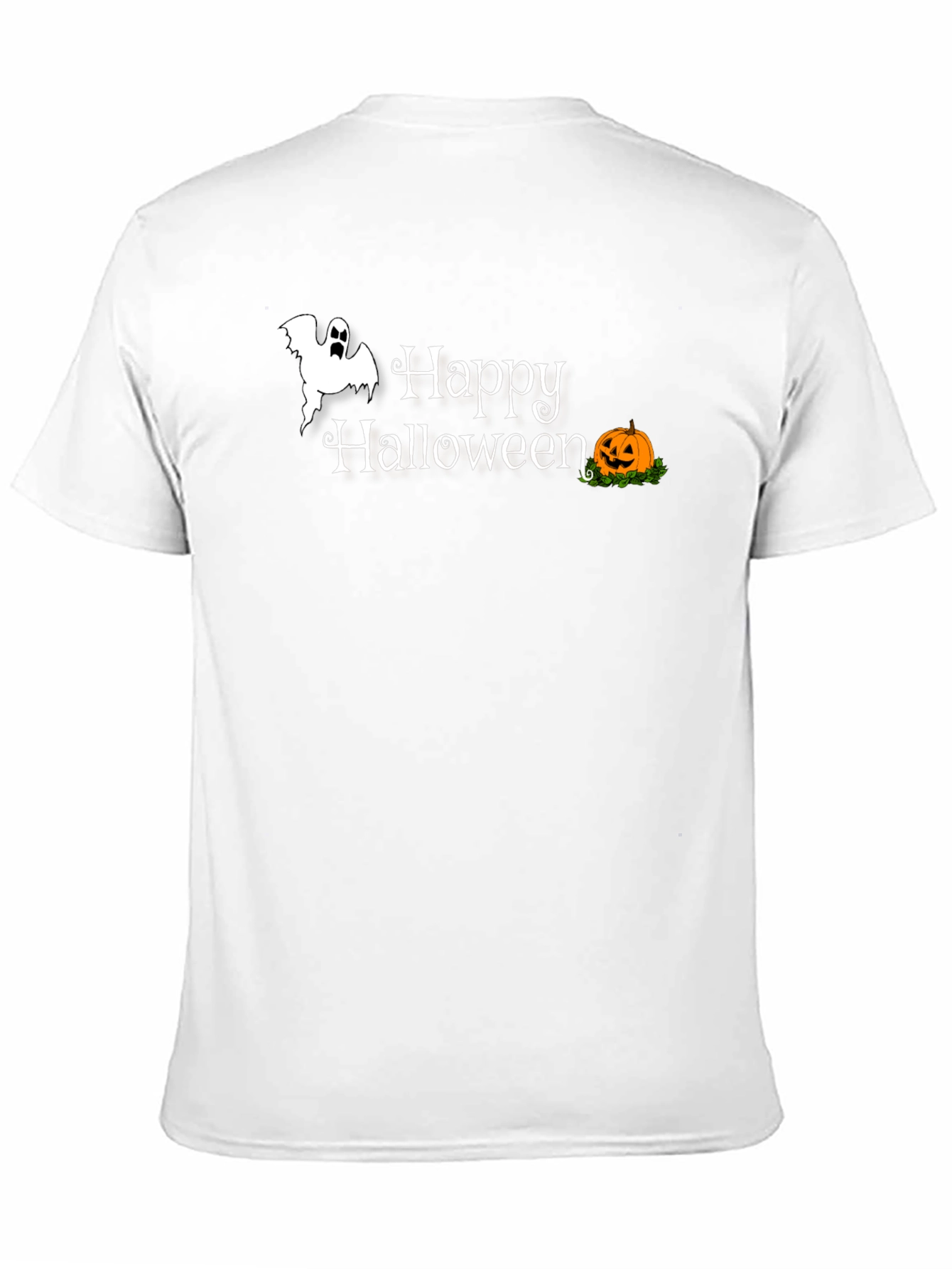 Happy Halloween Graphic Tee - Black