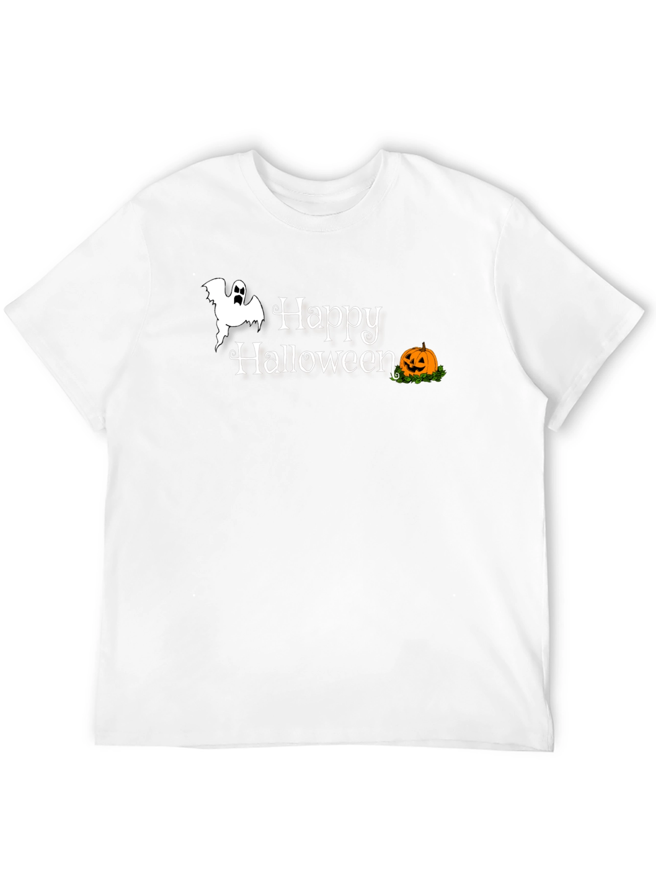 Happy Halloween Graphic Tee - Black