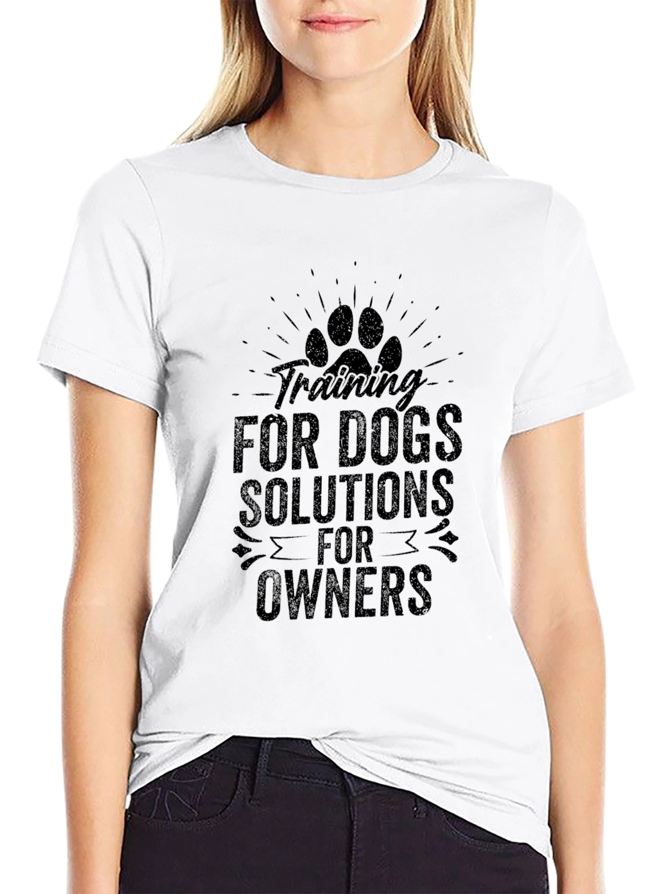 Dog Training Solutions Graphic Tee - Black