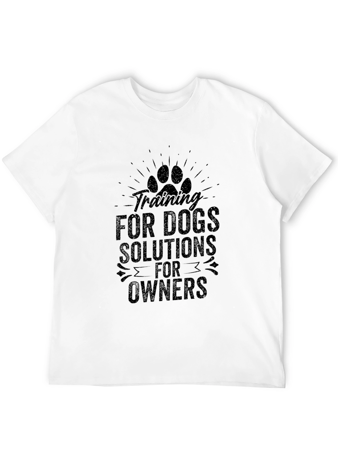Dog Training Solutions Graphic Tee - Black