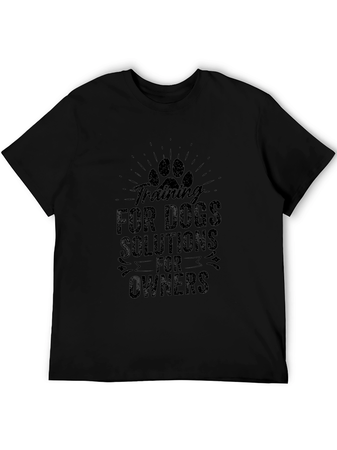 Dog Training Solutions Graphic Tee - Black