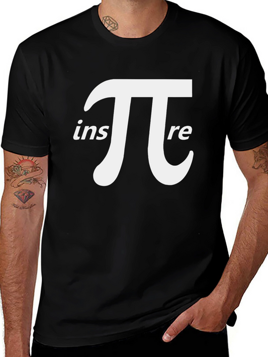 Inspire Pi T-Shirt - Black Cotton Blend
