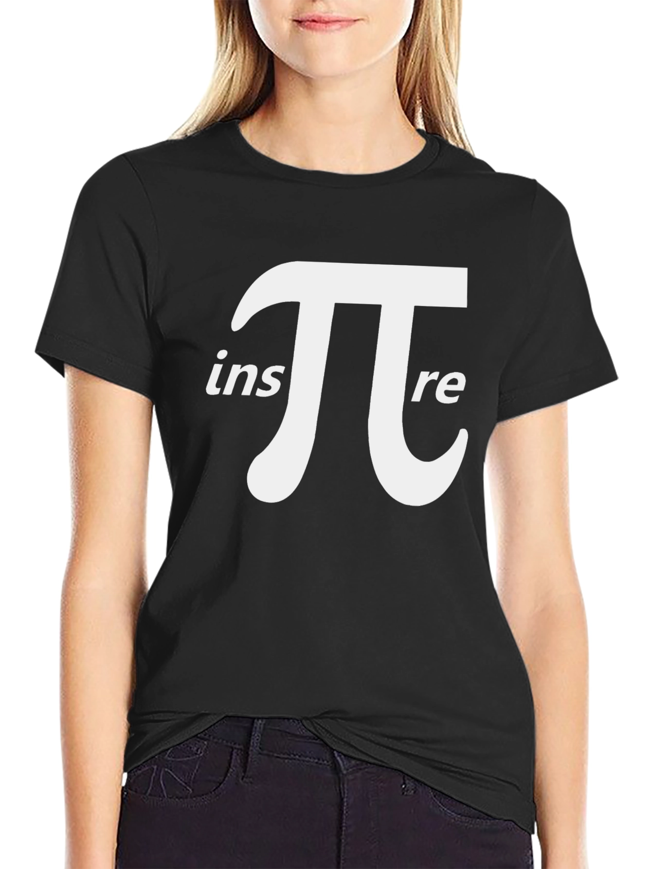 Inspire Pi T-Shirt - Black Cotton Blend