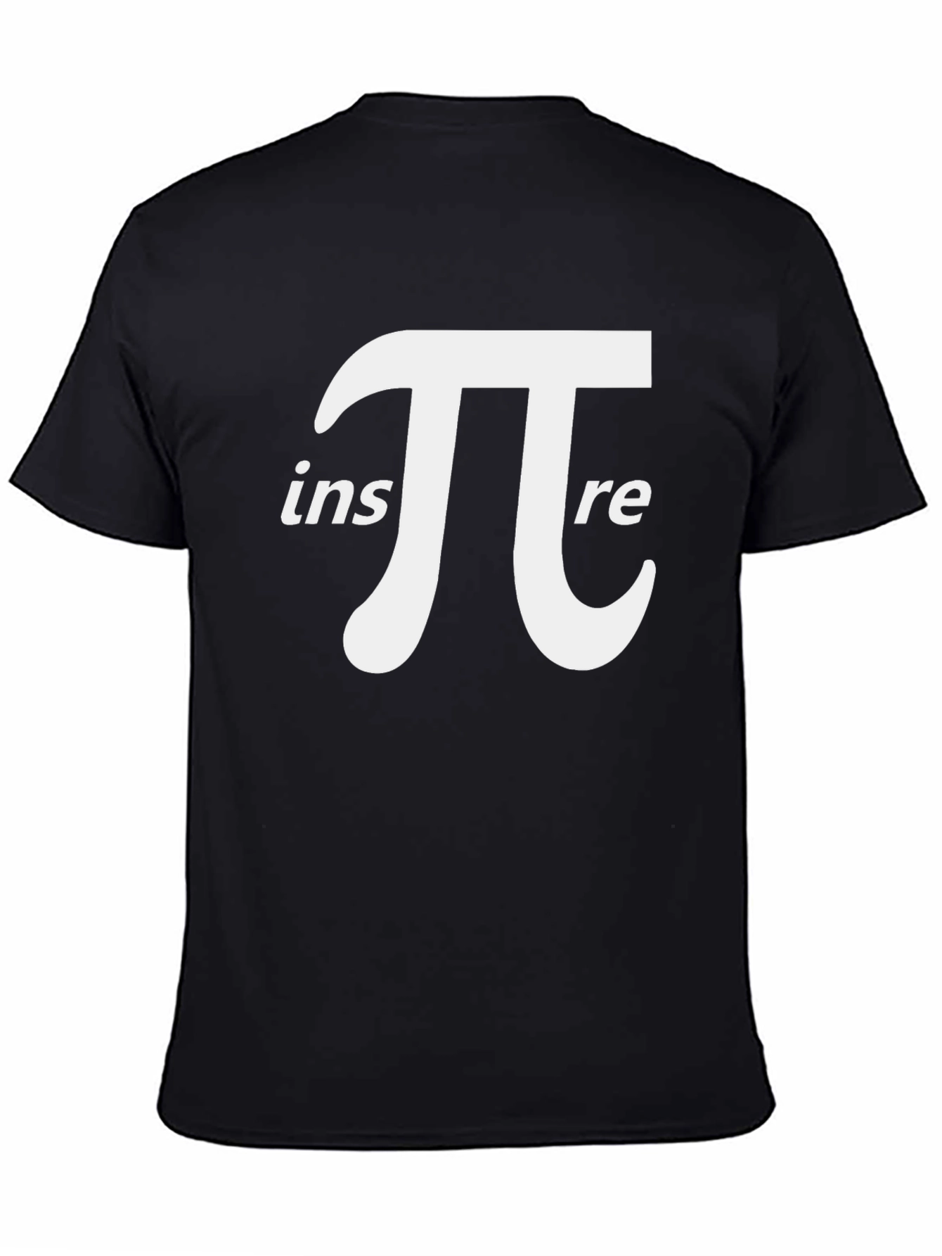 Inspire Pi T-Shirt - Black Cotton Blend