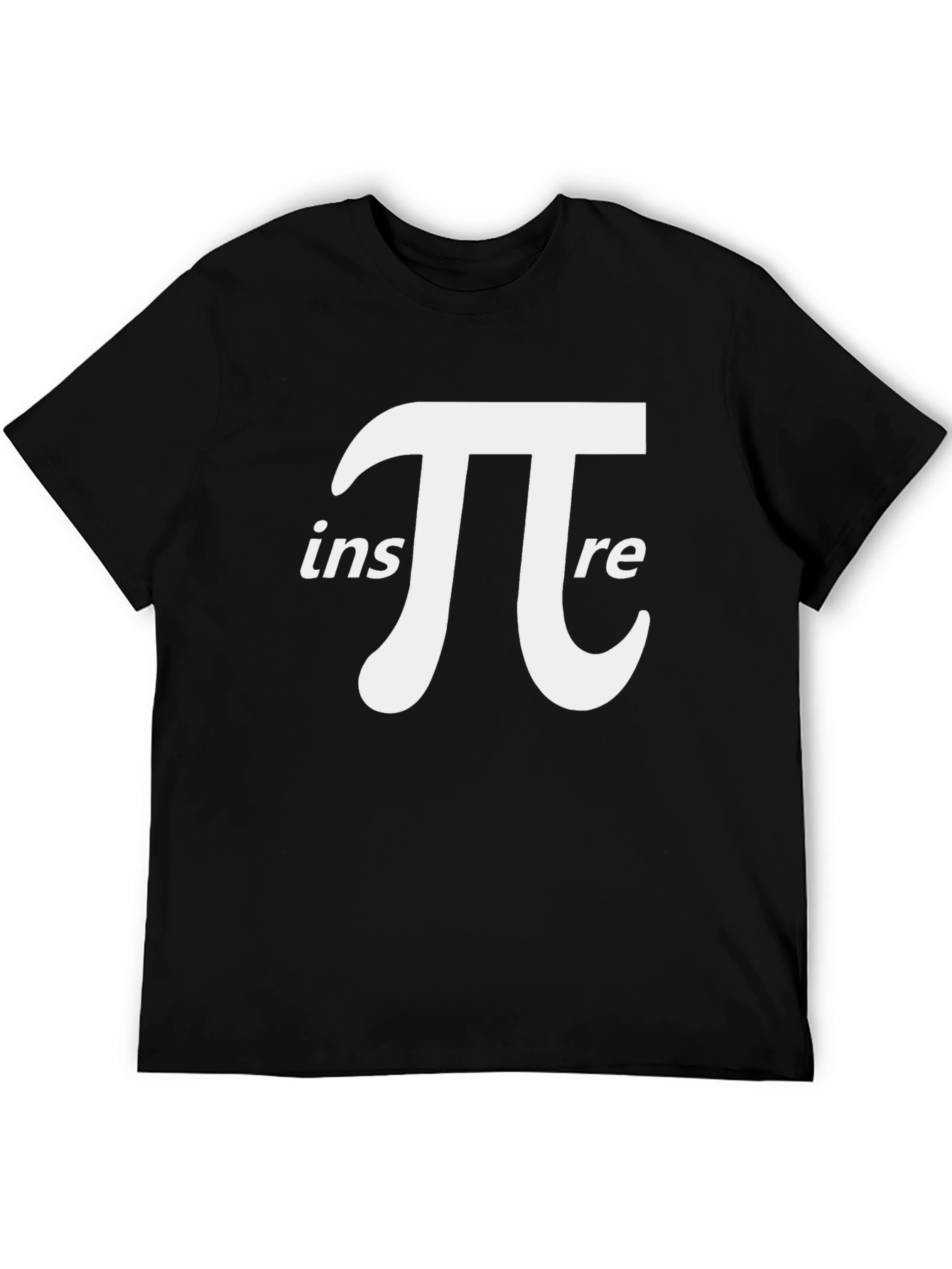 Inspire Pi T-Shirt - Black Cotton Blend