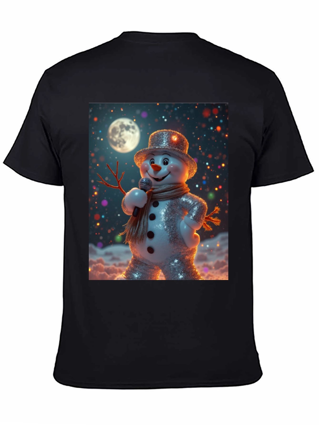 Singing Snowman Graphic Tee