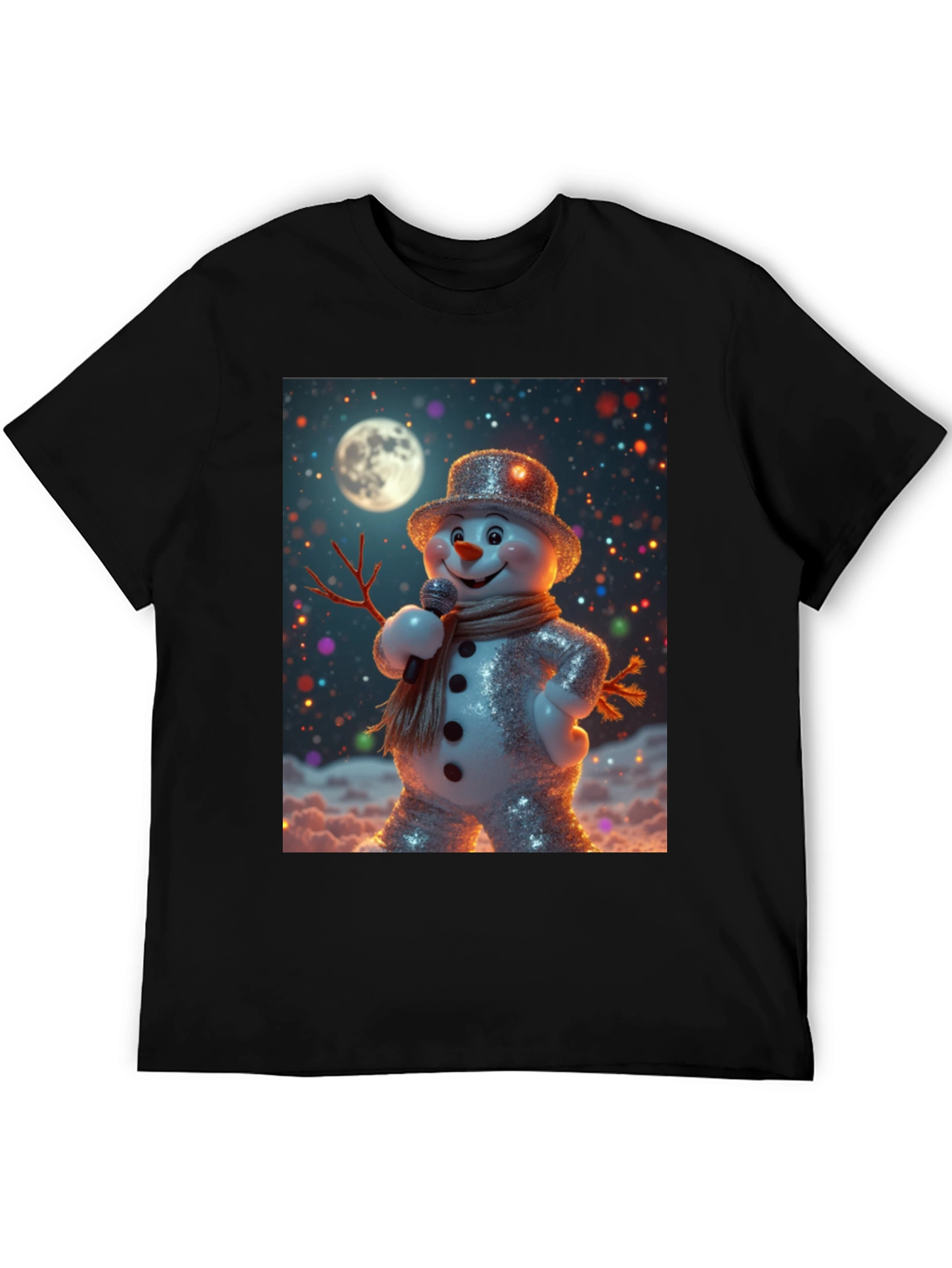 Singing Snowman Graphic Tee