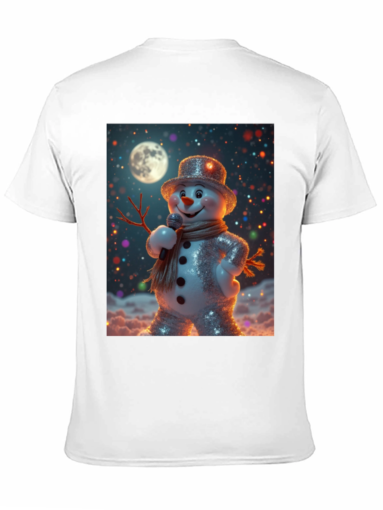 Singing Snowman Graphic Tee
