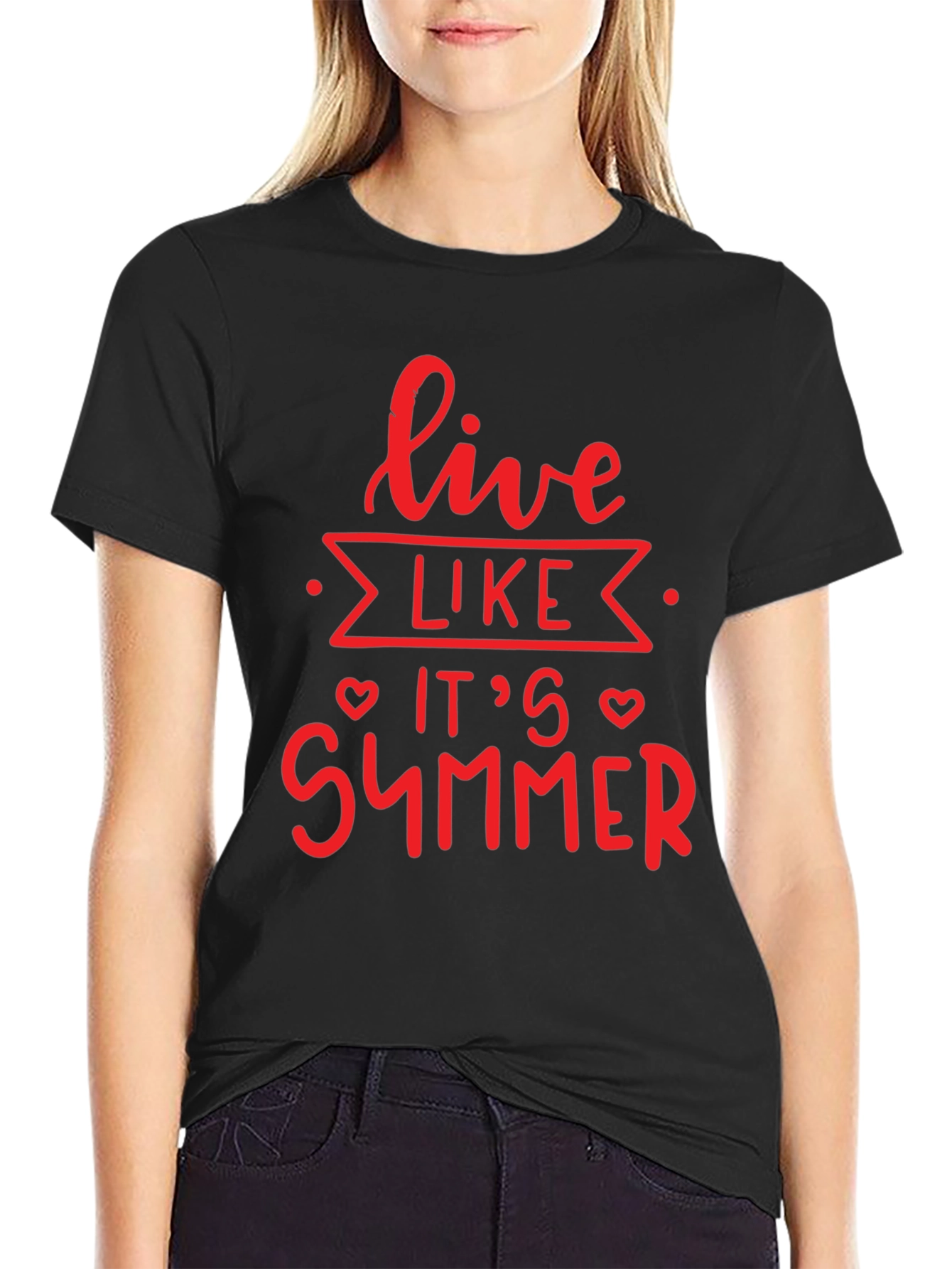 Live Like Its Summer Graphic Tee