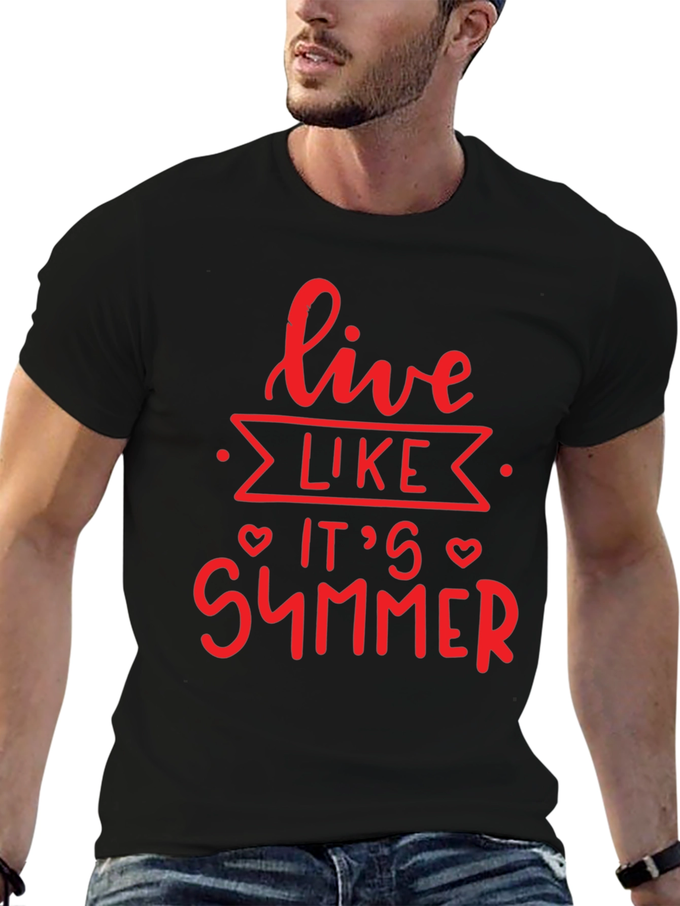 Live Like Its Summer Graphic Tee