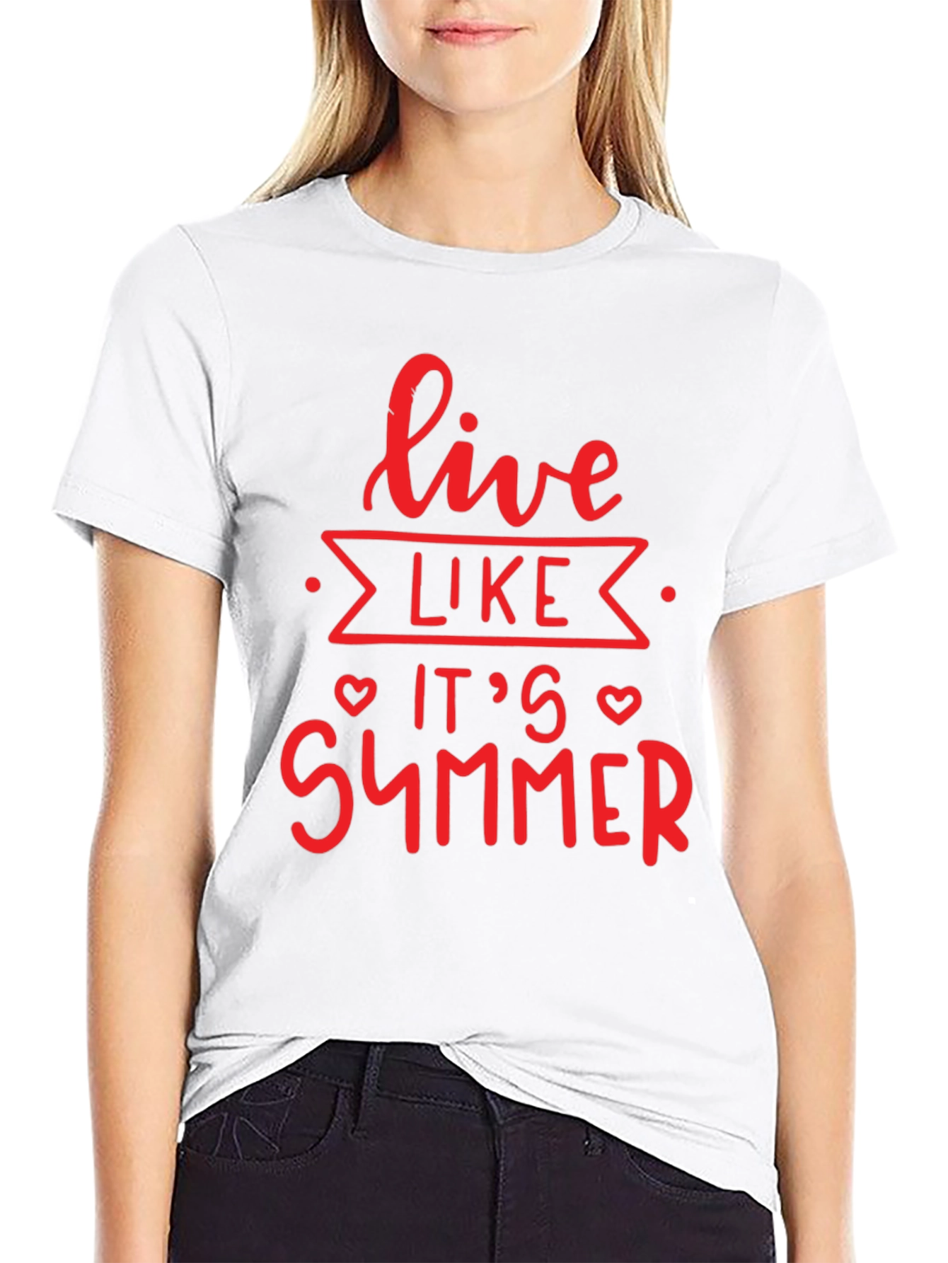 Live Like Its Summer Graphic Tee