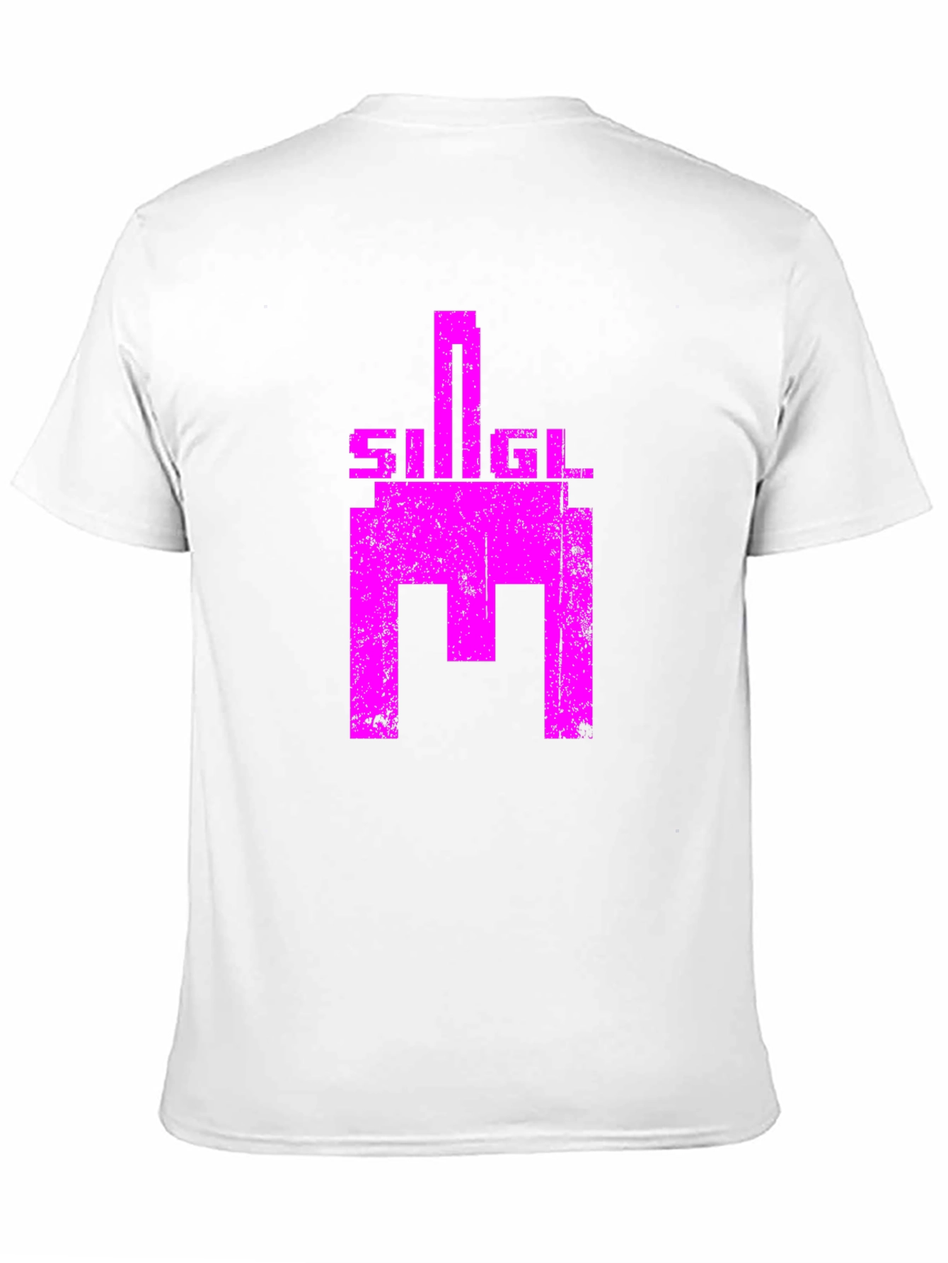 Retro SIGIL Graphic Tee - Black Cotton T-Shirt