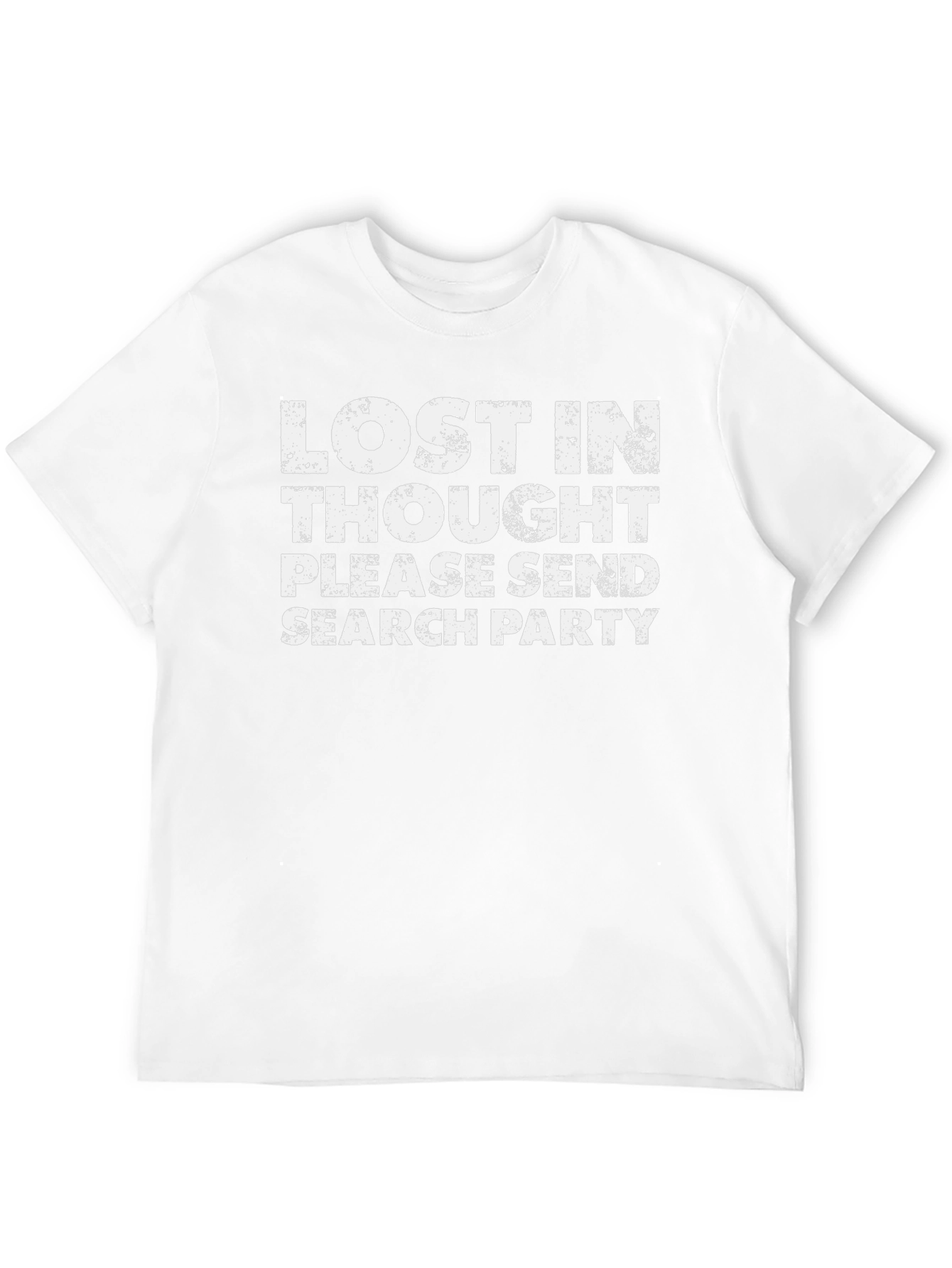 Lost in Thought Funny Graphic T-Shirt