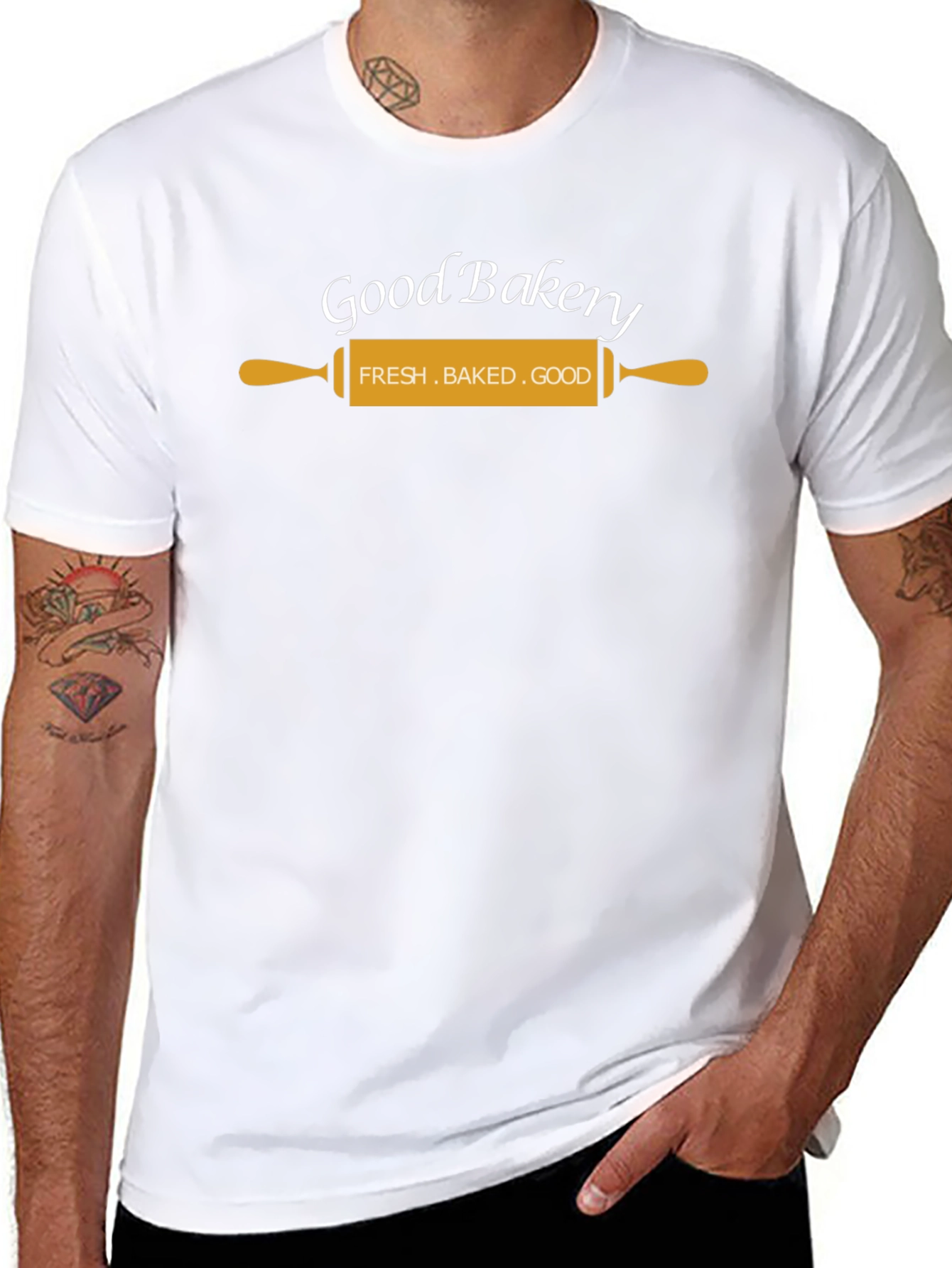 Good Bakery Black T-Shirt