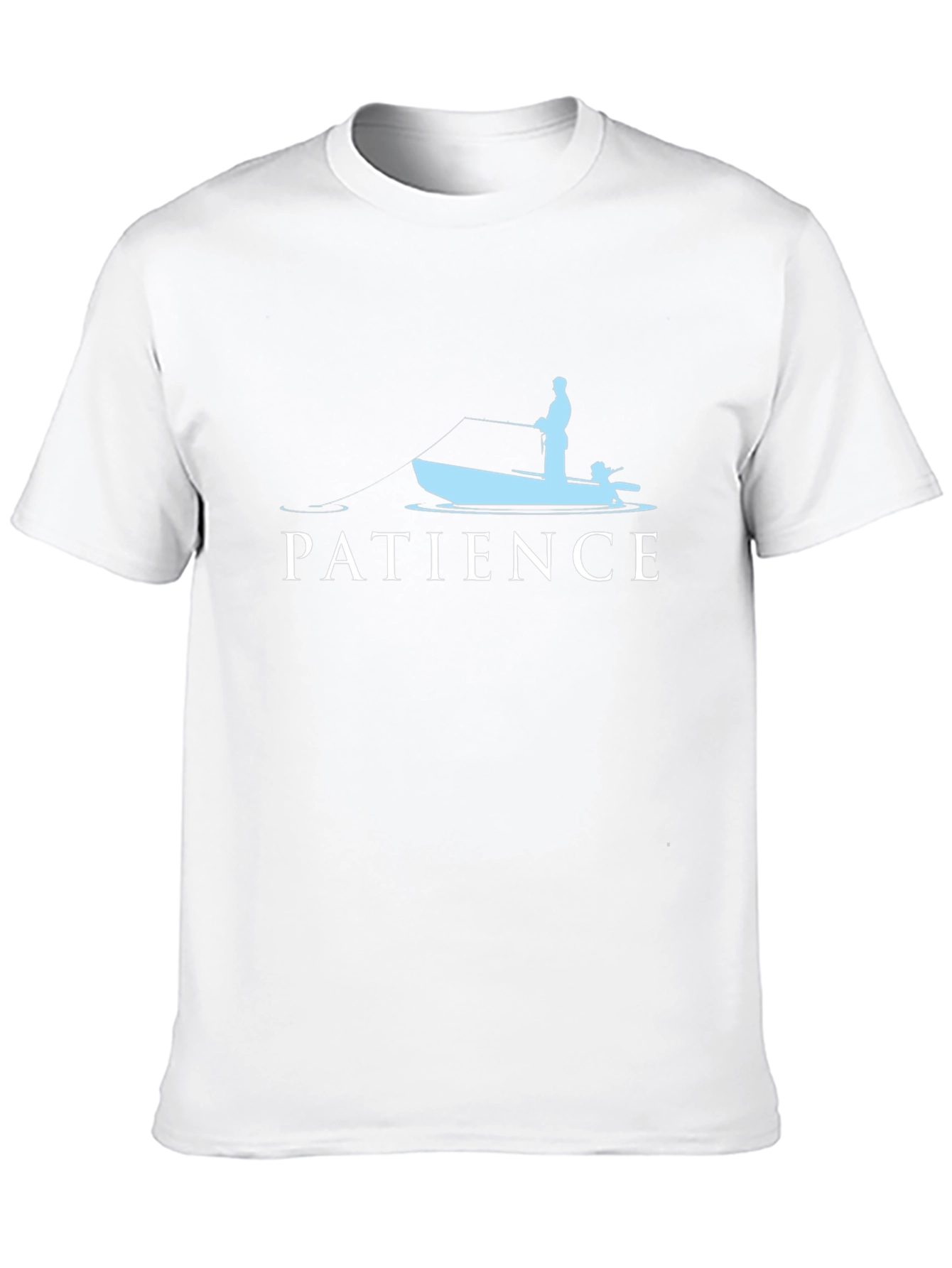 Patience Fishing T-Shirt - Boat Angler Tee