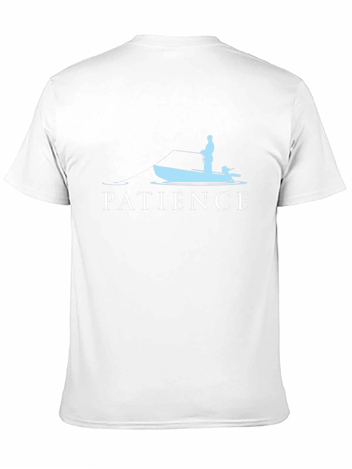 Patience Fishing T-Shirt - Boat Angler Tee