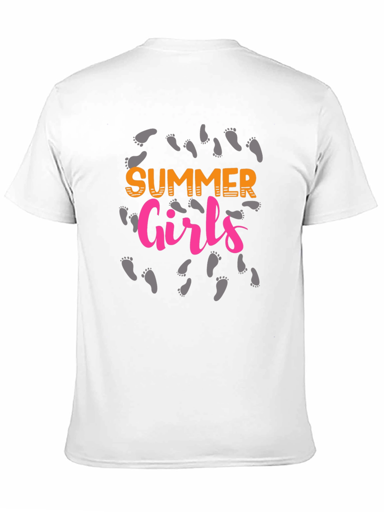 Summer Girls Black T-Shirt