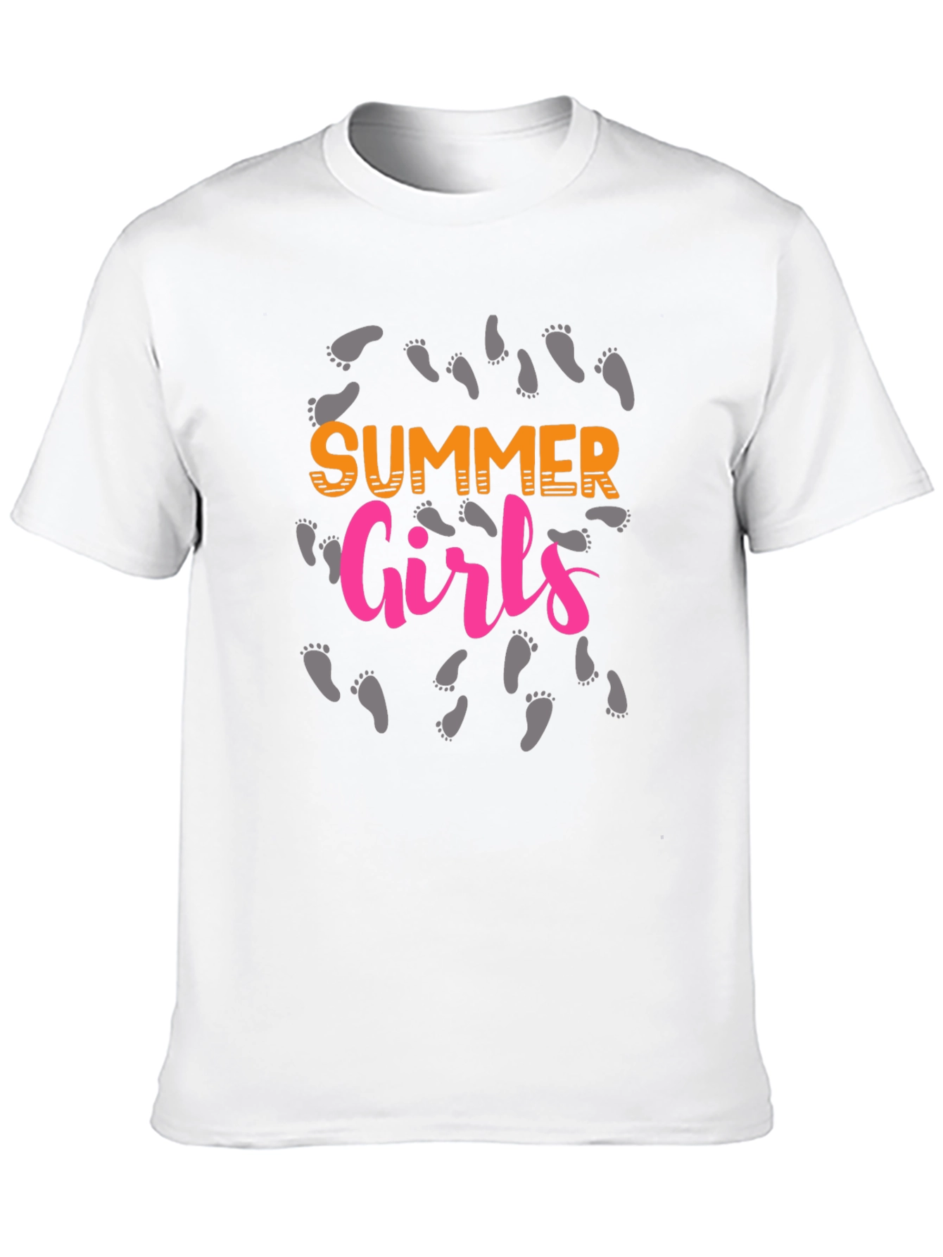 Summer Girls Black T-Shirt