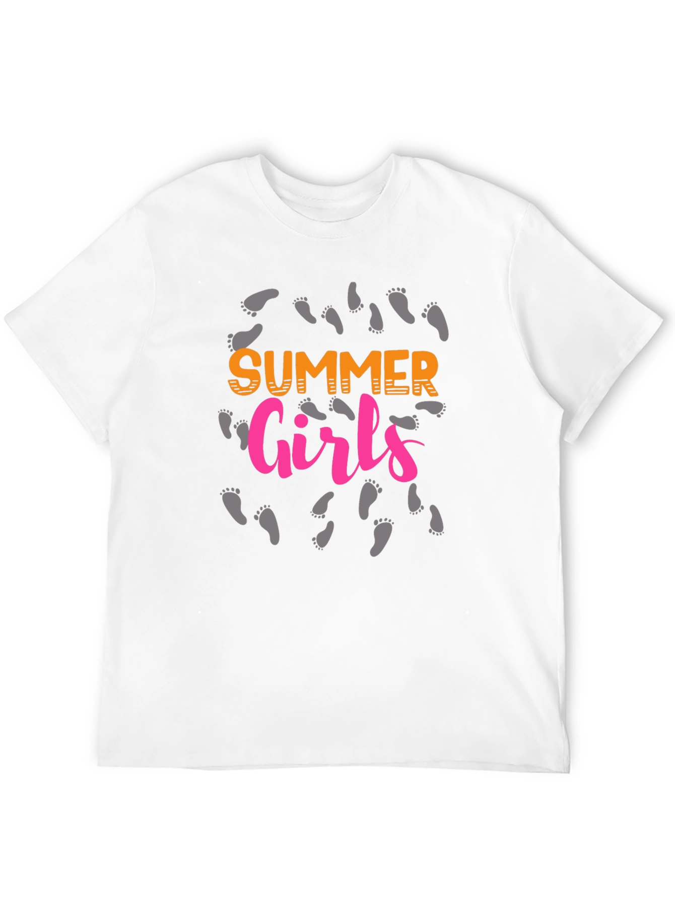 Summer Girls Black T-Shirt
