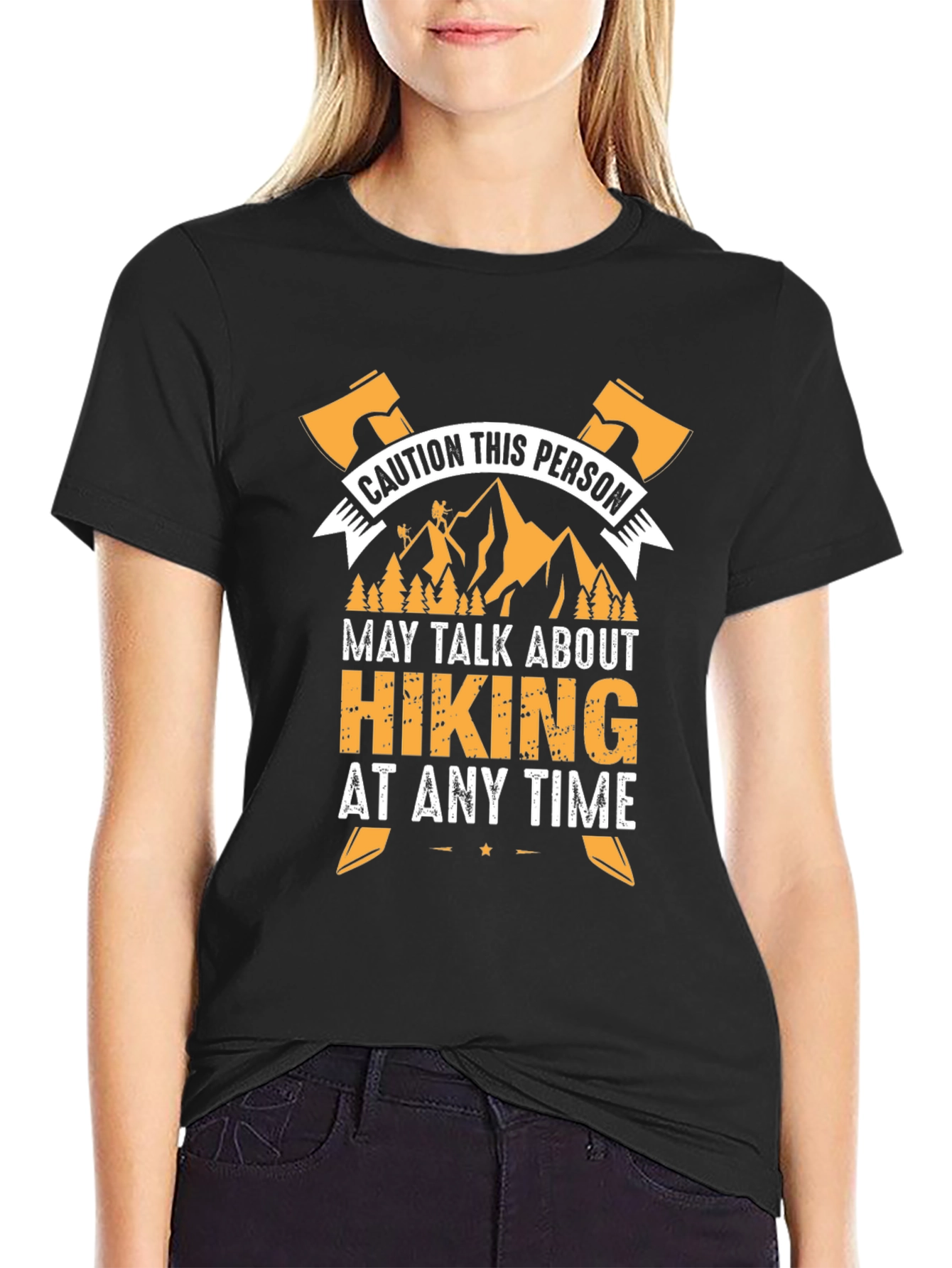 Caution Hiking T-Shirt