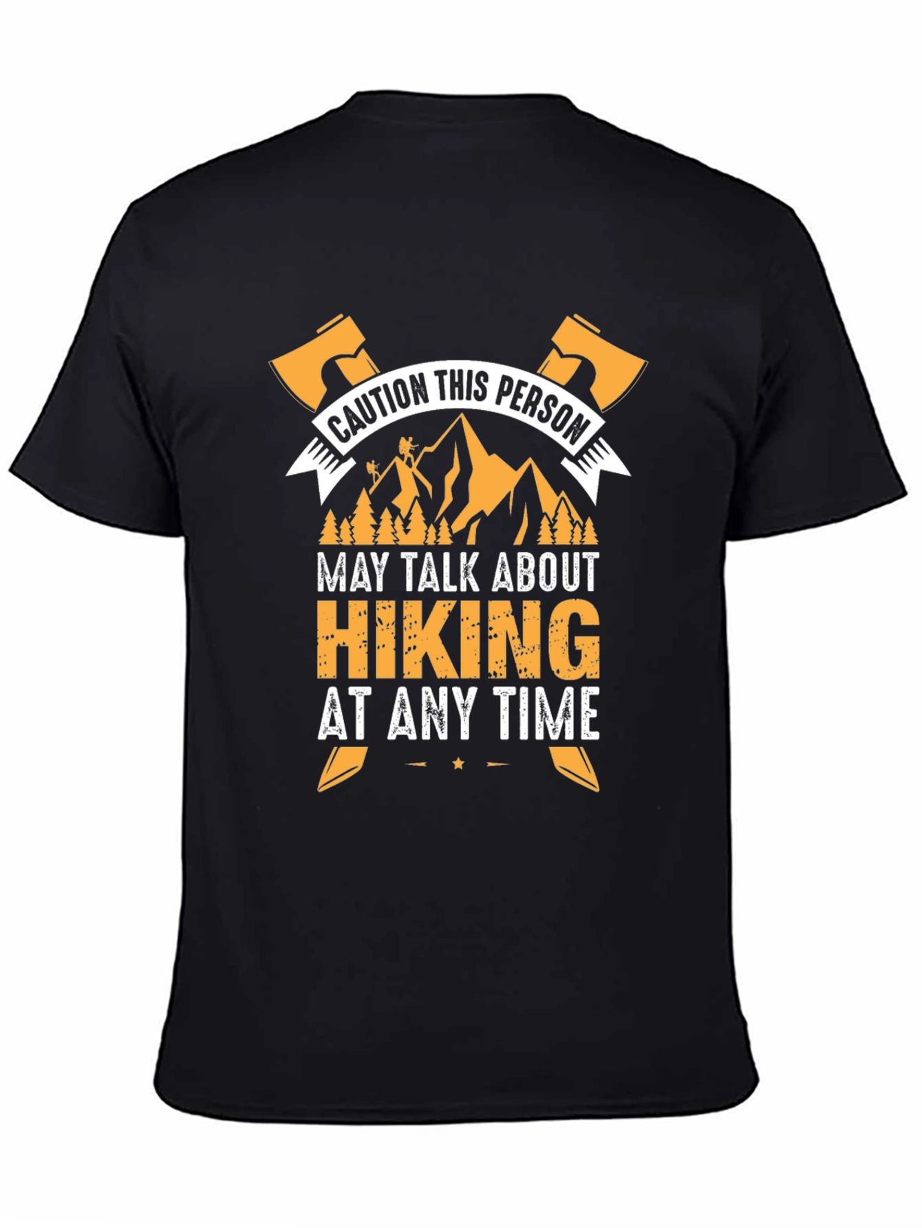 Caution Hiking T-Shirt