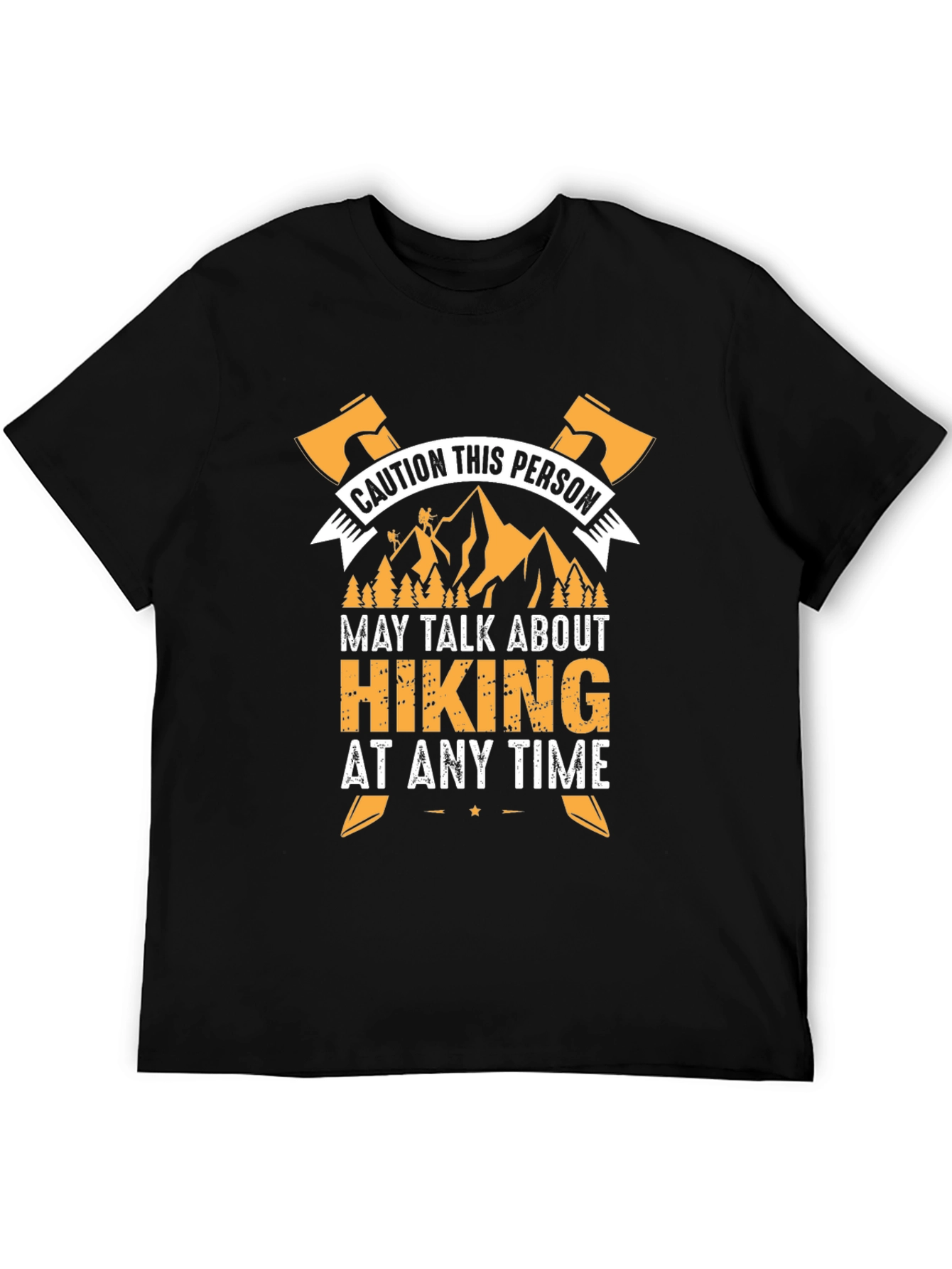 Caution Hiking T-Shirt