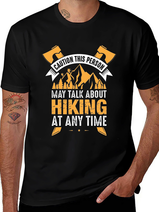 Caution Hiking T-Shirt