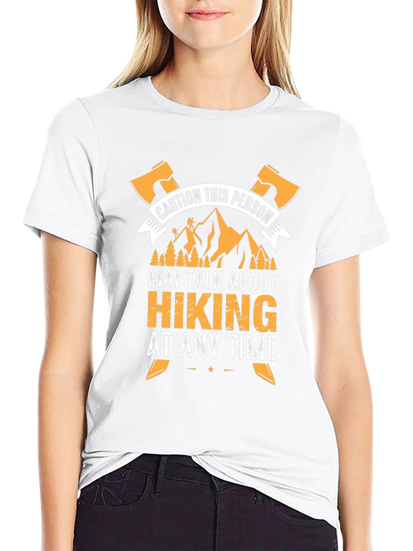 Caution Hiking T-Shirt
