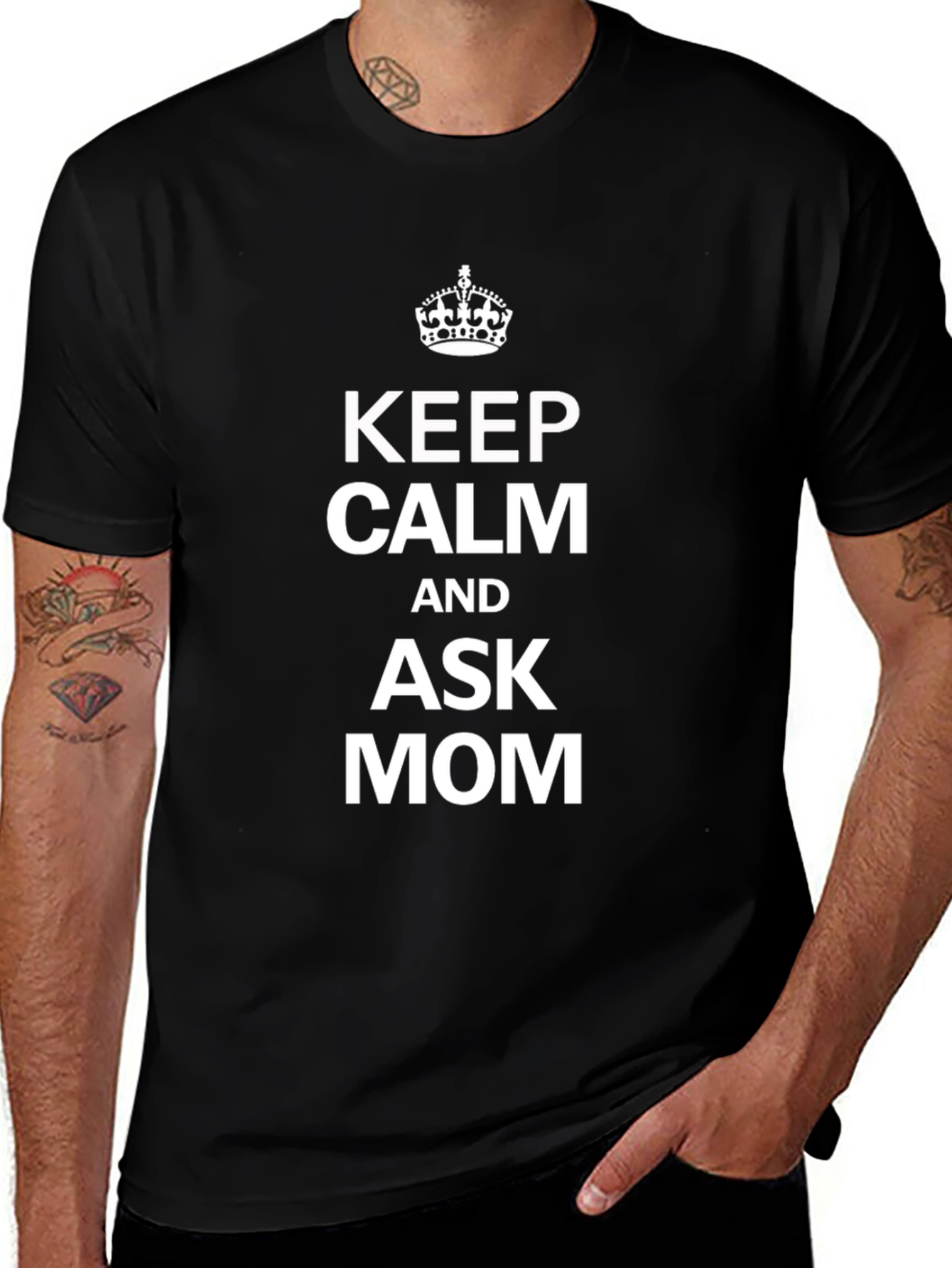 Keep Calm and Ask Mom T-Shirt