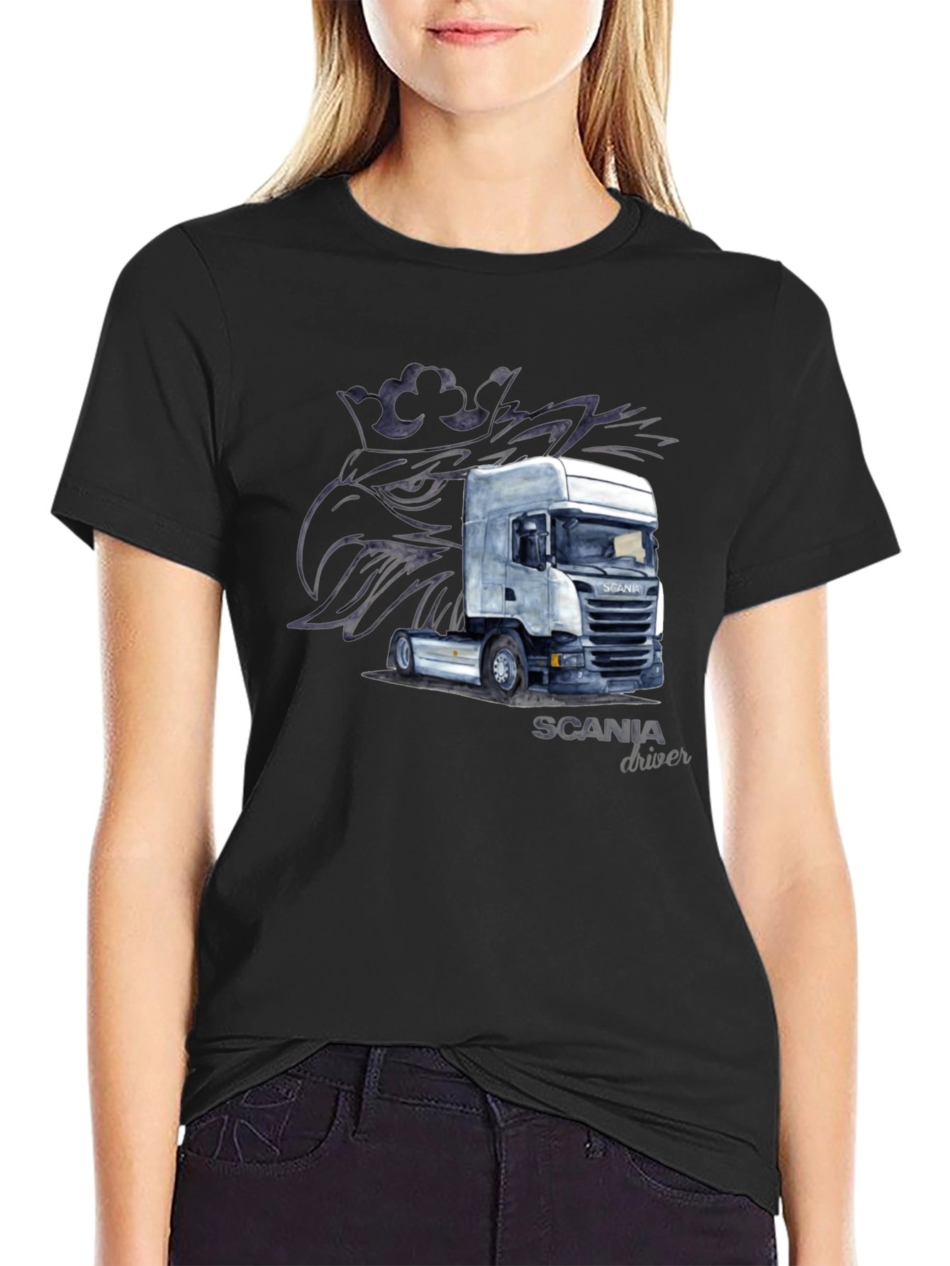 Scania Truck Driver Graphic T-Shirt