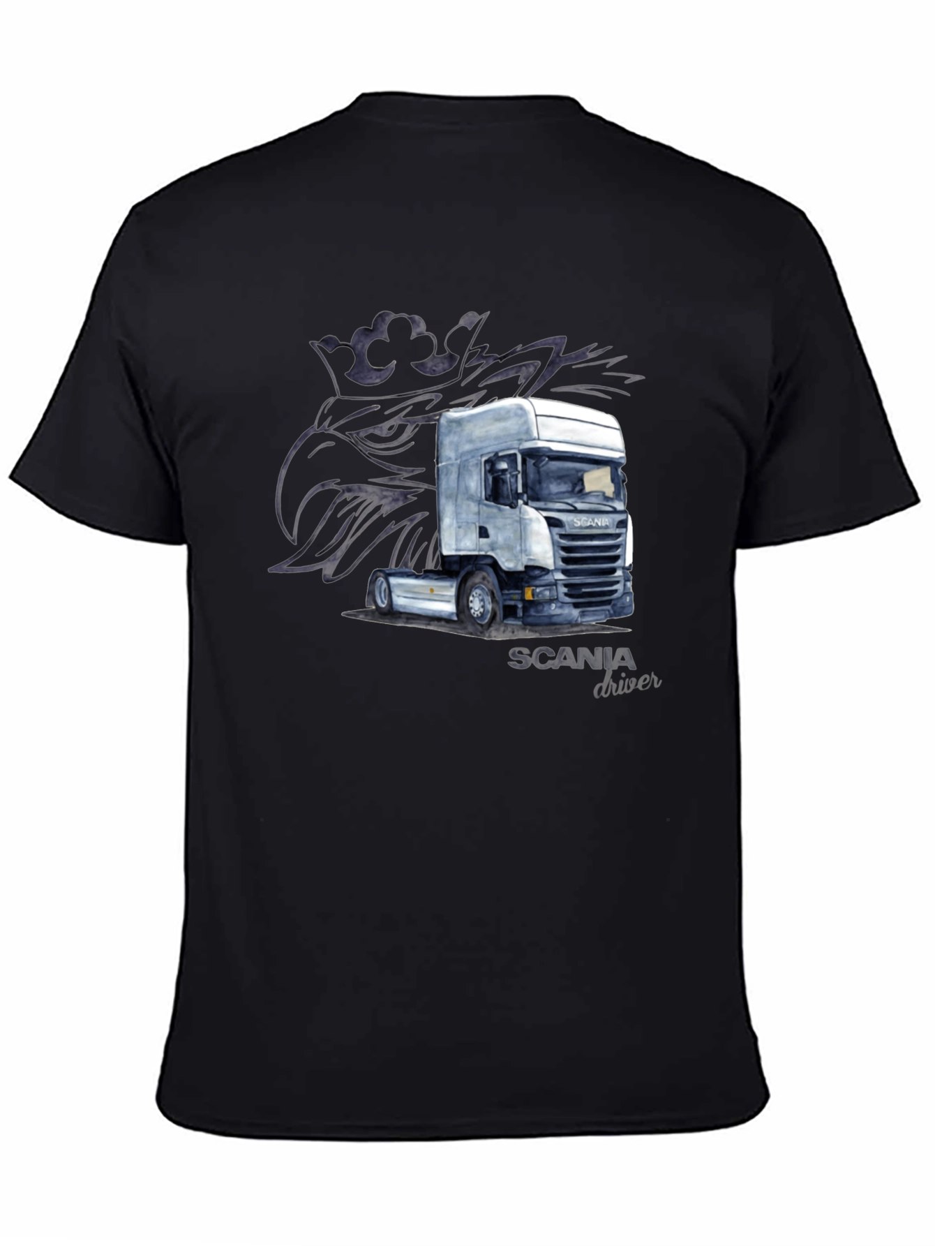 Scania Truck Driver Graphic T-Shirt