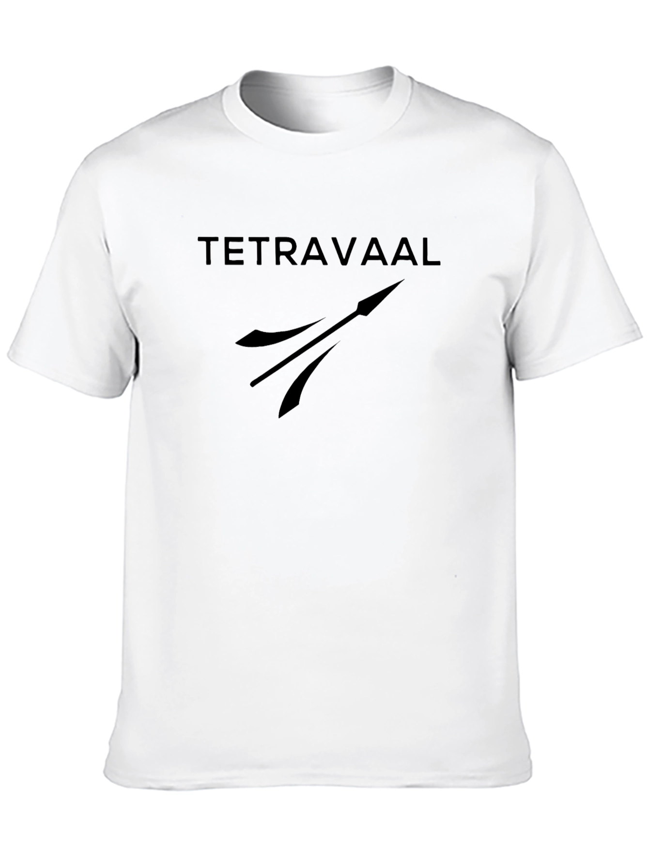 Tetravaal Graphic Black T-Shirt