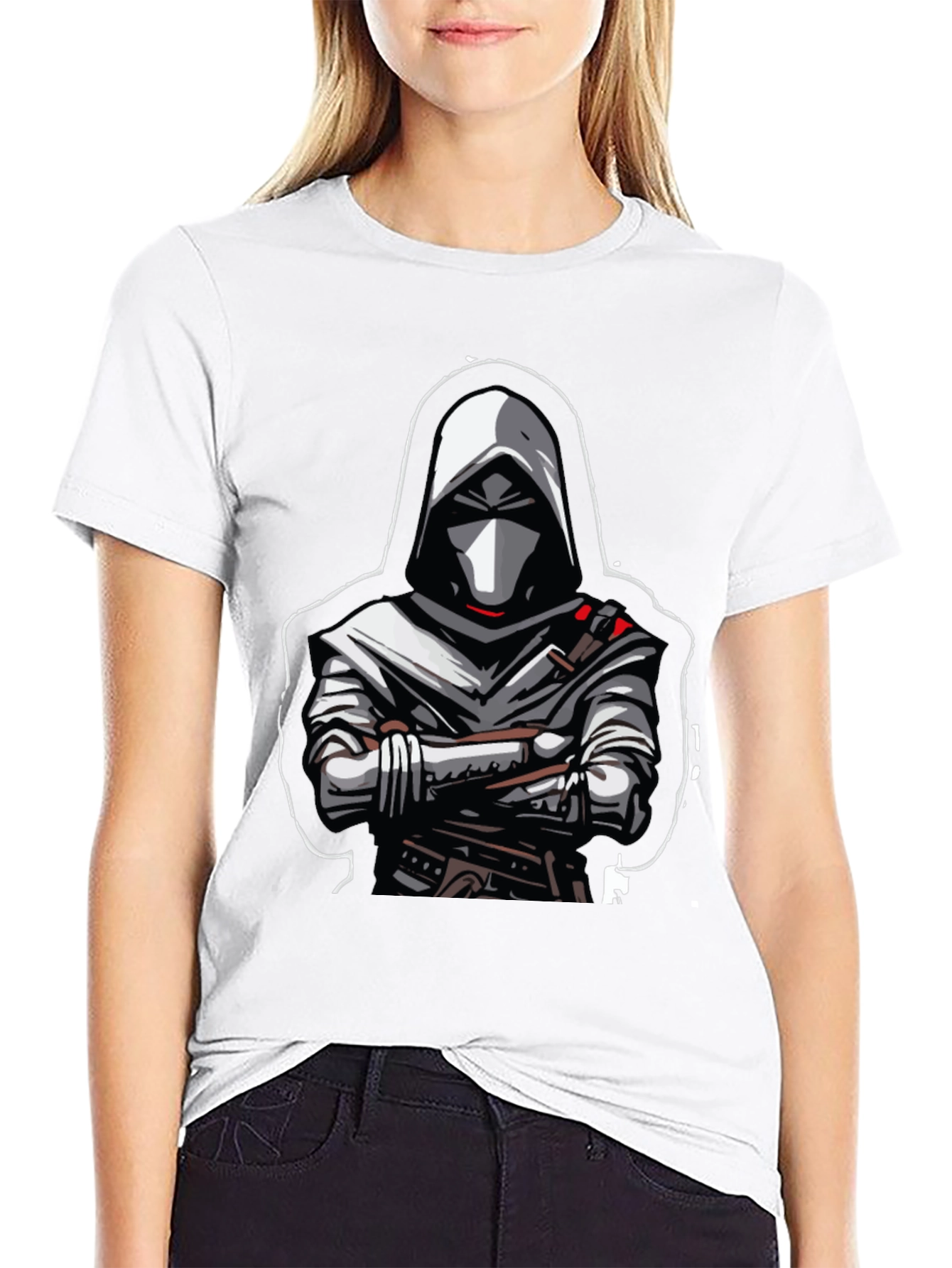 Stealth Assassin Graphic Tee - Black