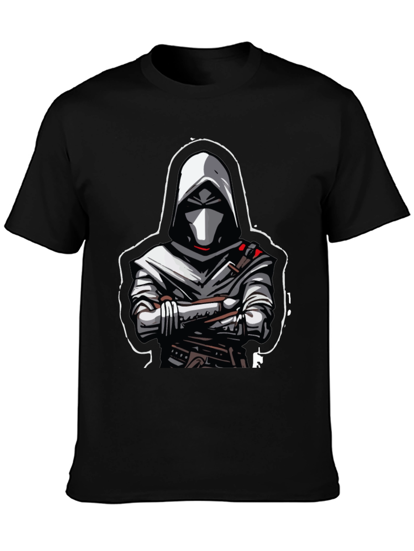 Stealth Assassin Graphic Tee - Black