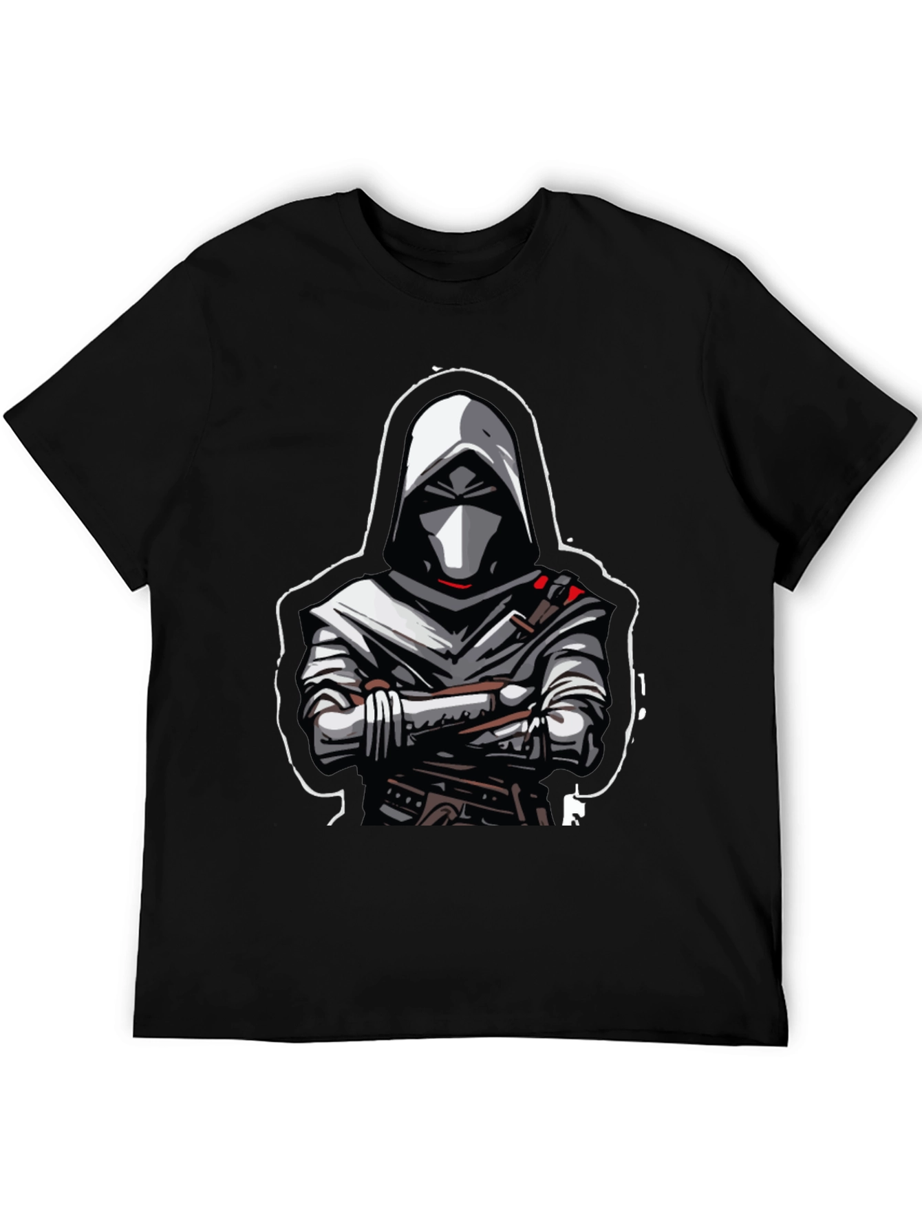 Stealth Assassin Graphic Tee - Black