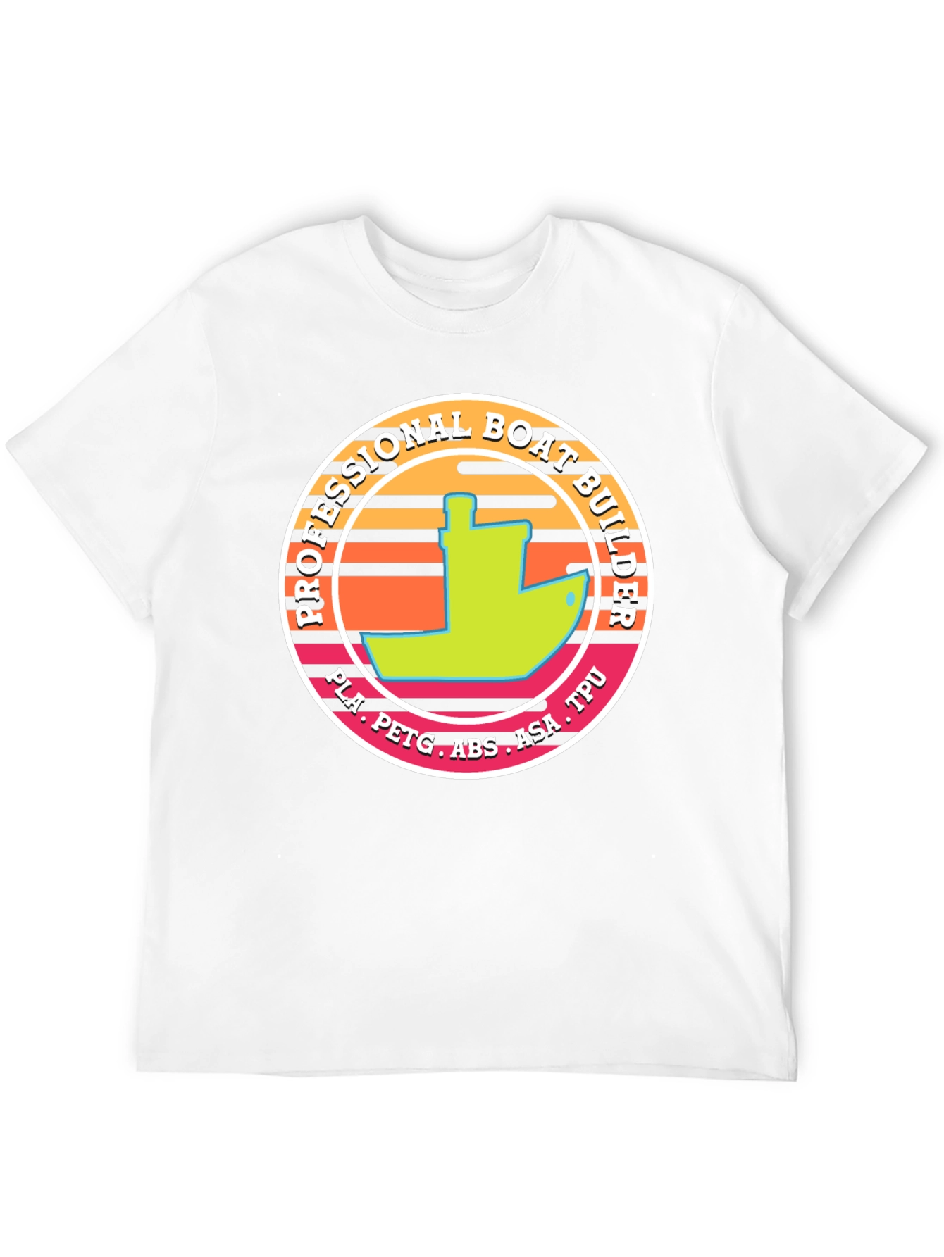 Professional Boat Builder Graphic T-Shirt