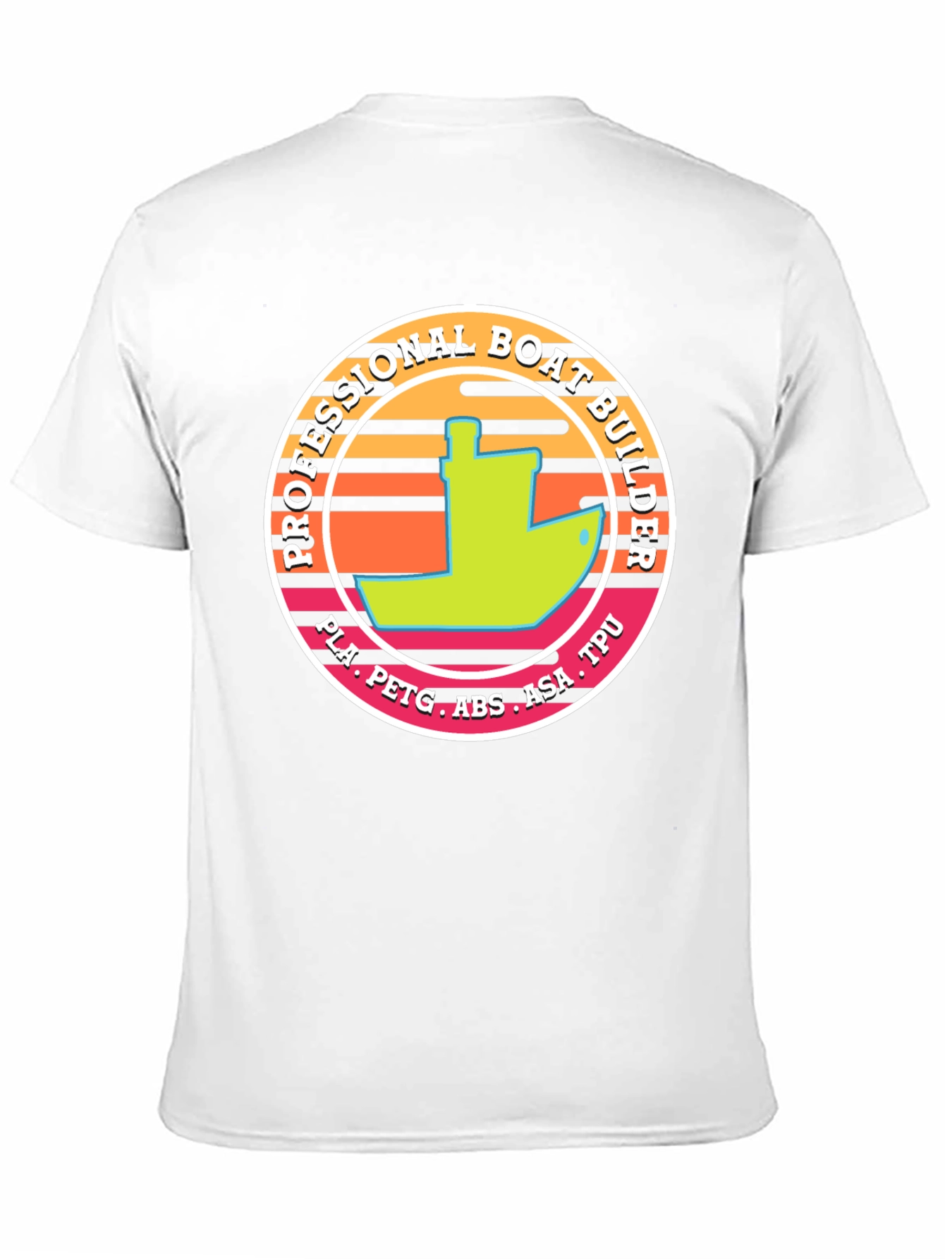 Professional Boat Builder Graphic T-Shirt