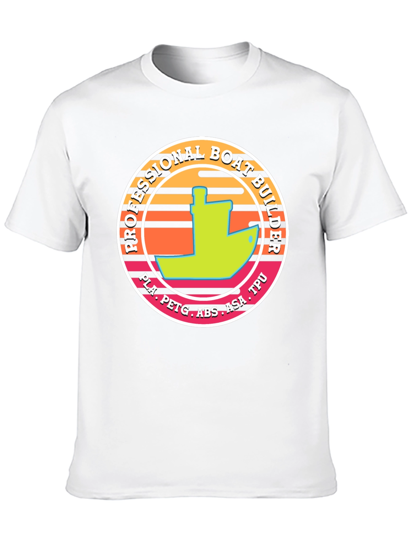 Professional Boat Builder Graphic T-Shirt