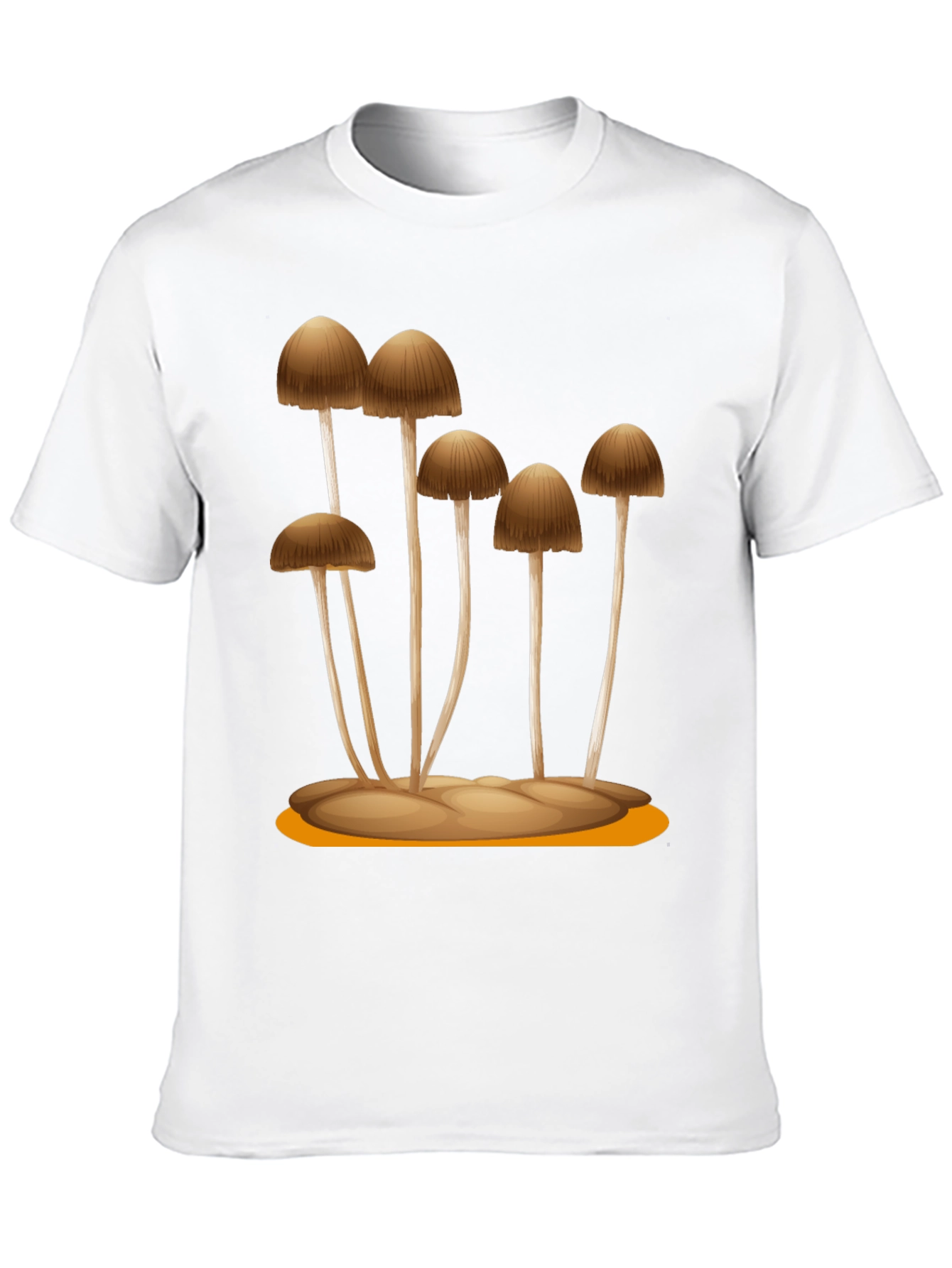 Mushroom Graphic Tee - Unique Nature Design