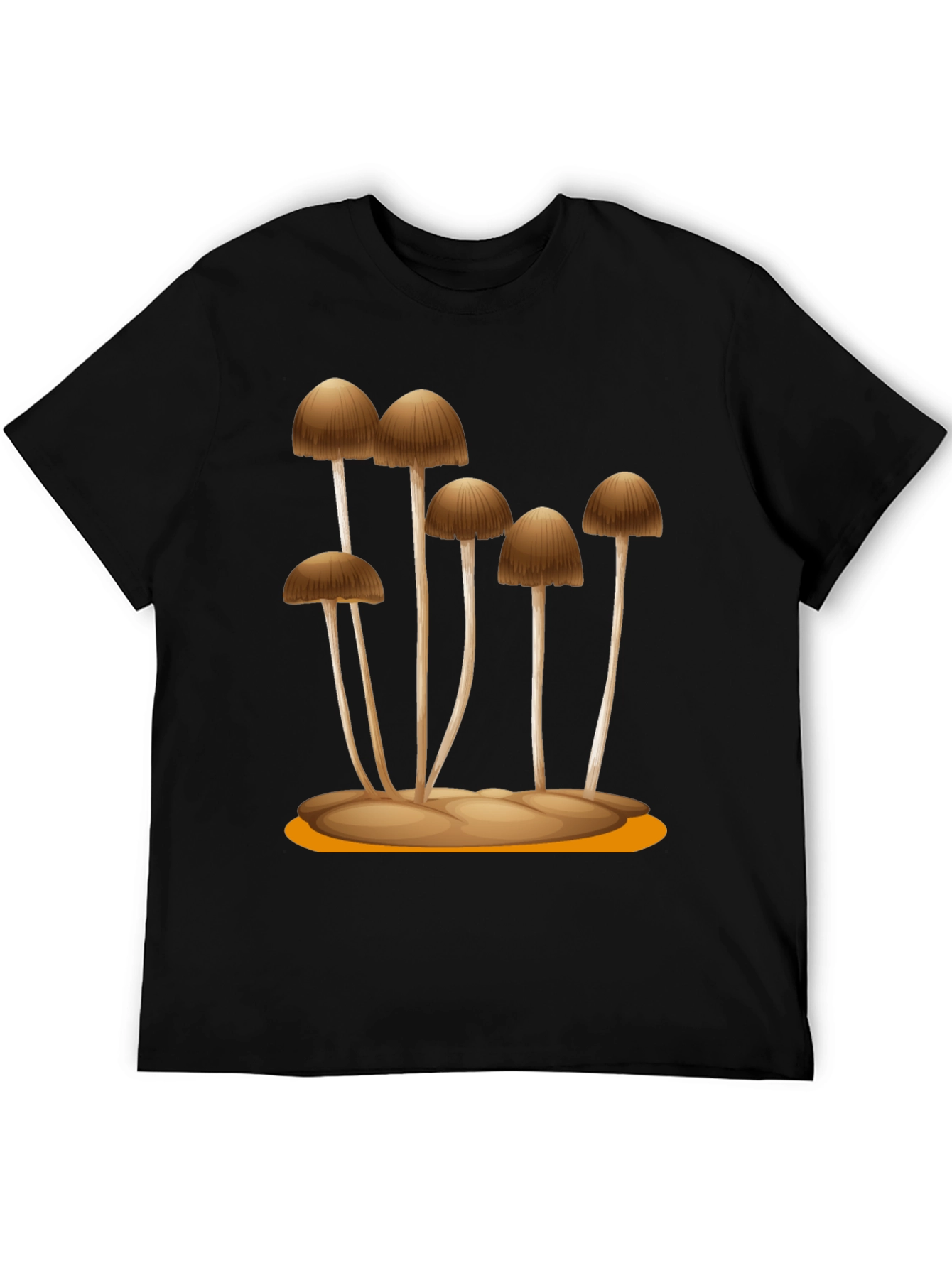 Mushroom Graphic Tee - Unique Nature Design